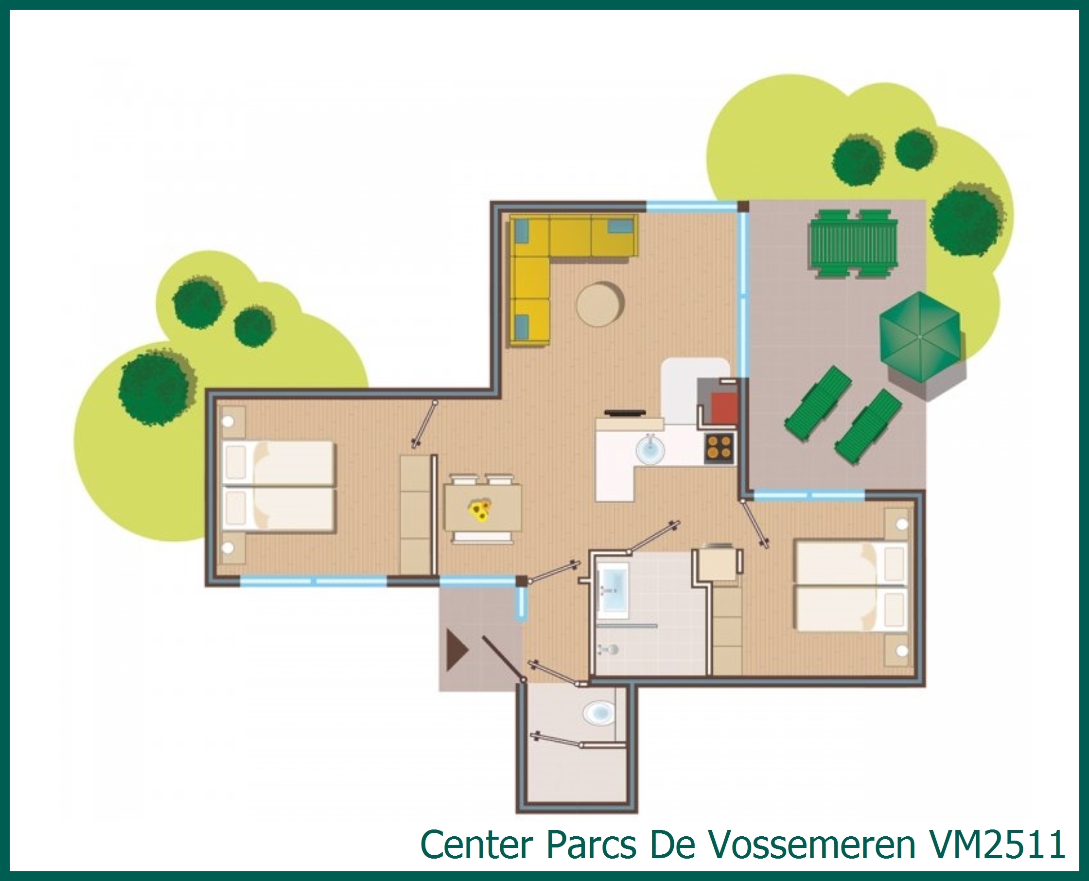 Comfort-Ferienhaus VM2511 in De Vossemeren