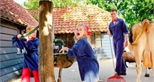 Wannabe ein Bauer in Center Parcs De Vossemeren