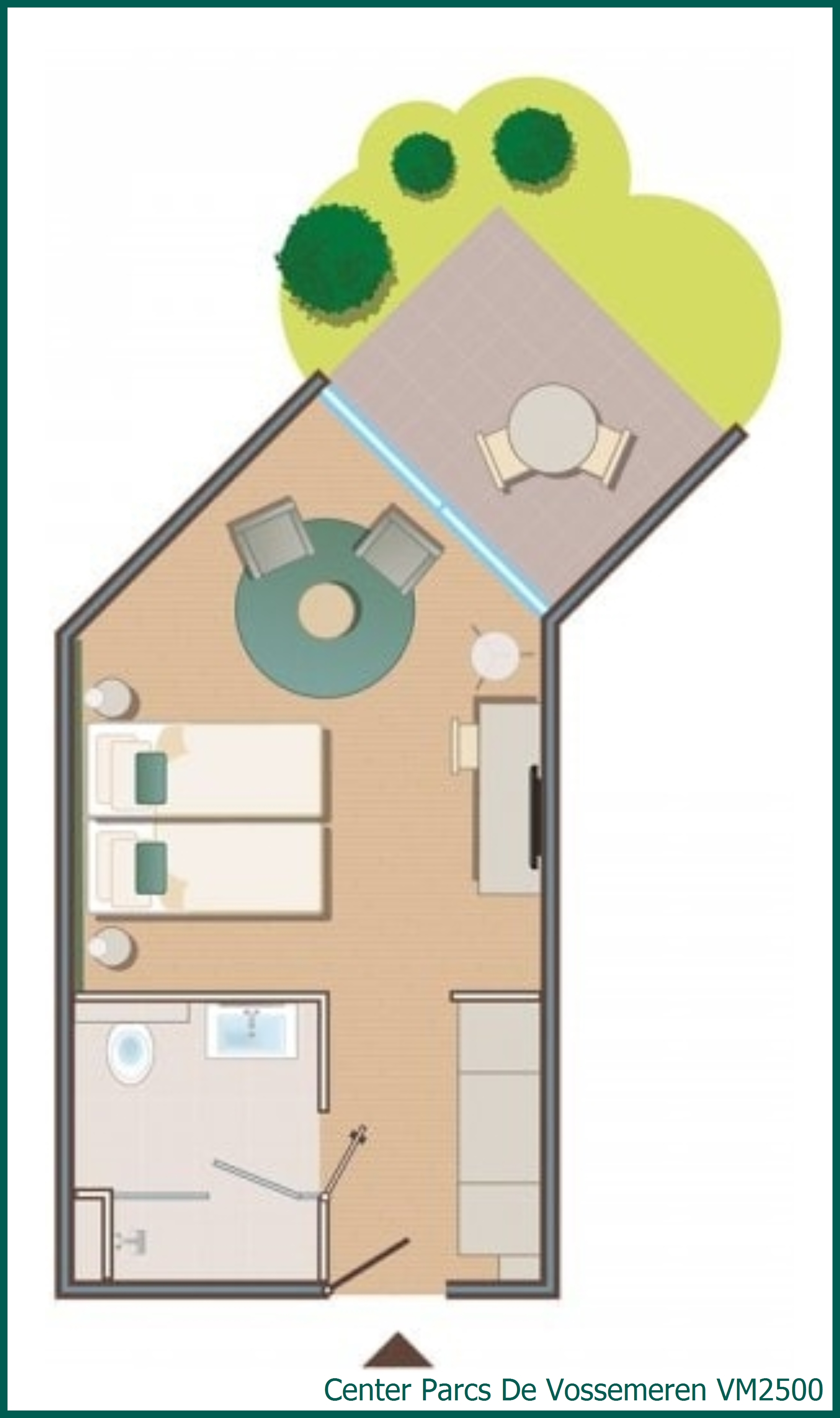 Chambre d'hôtel VM2500 à De Vossemeren