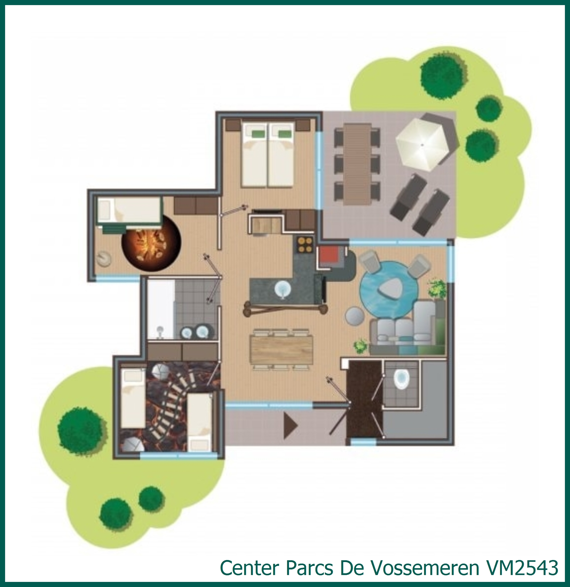 Cottage Merveilles de la Nature VM2543 à De Vossemeren