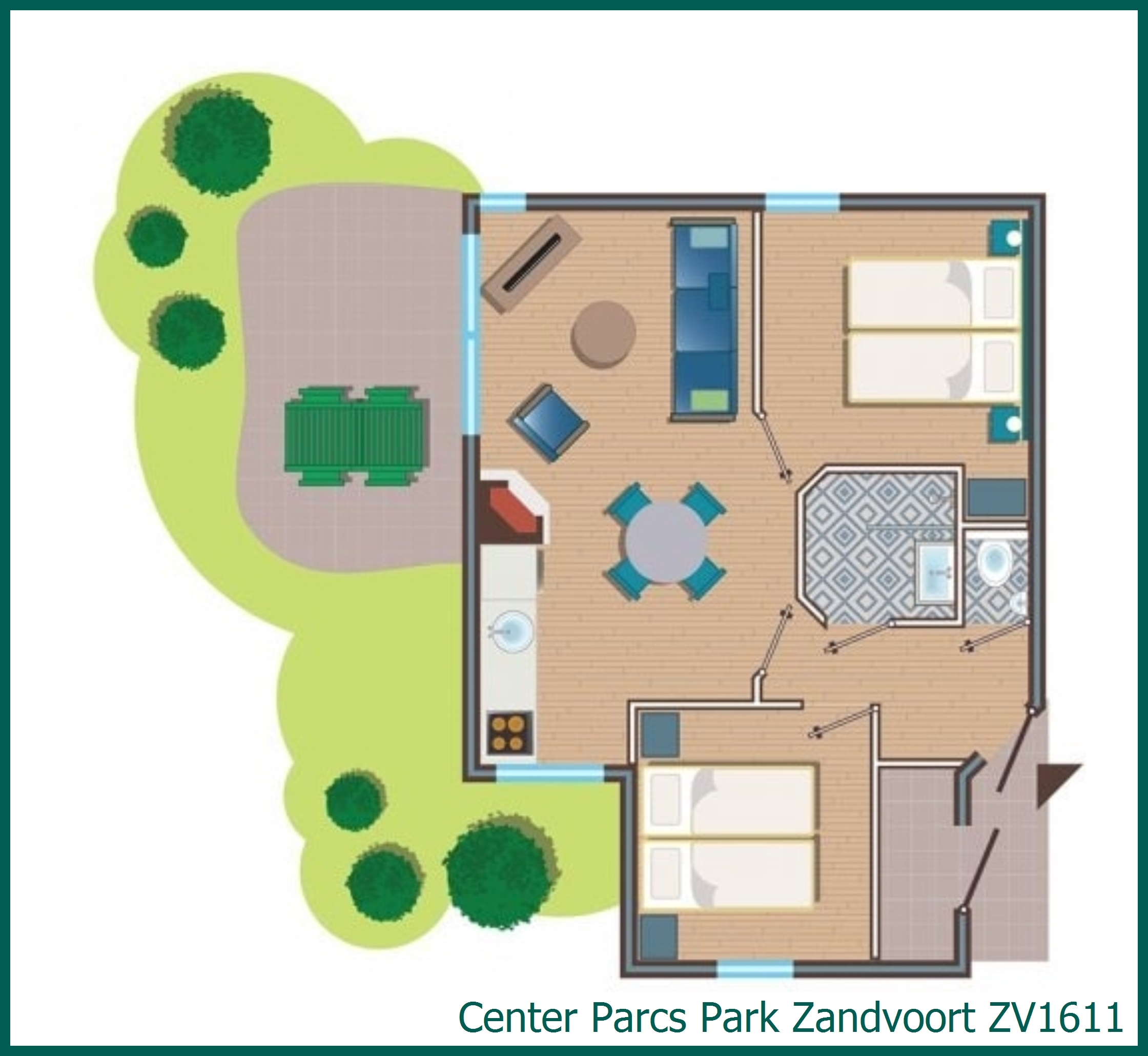 Comfort-Ferienhaus ZV1611 in Park Zandvoort