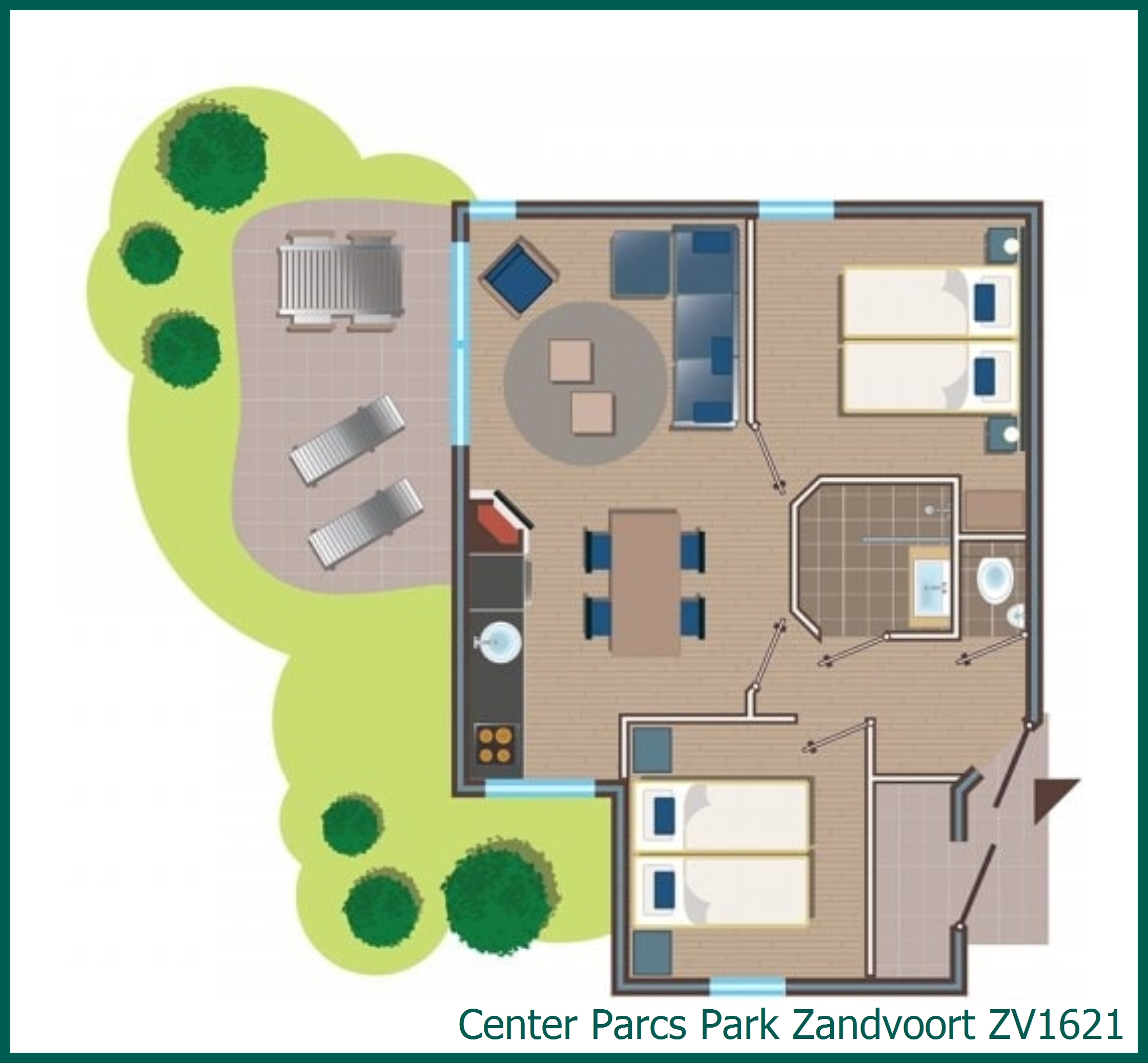 Cottage Premium ZV1621 à Park Zandvoort