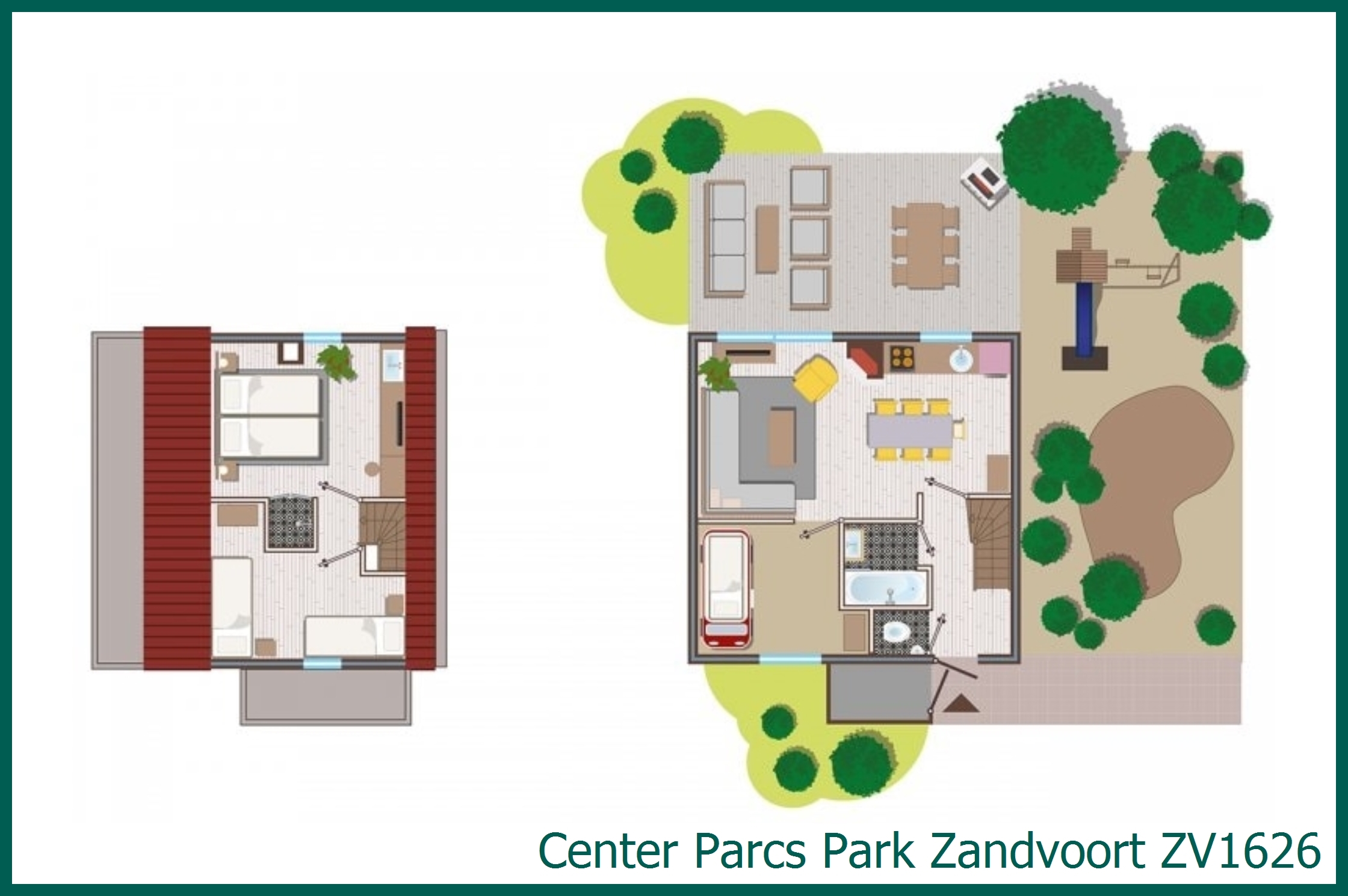 Beach Chilla ZV1626 à Park Zandvoort