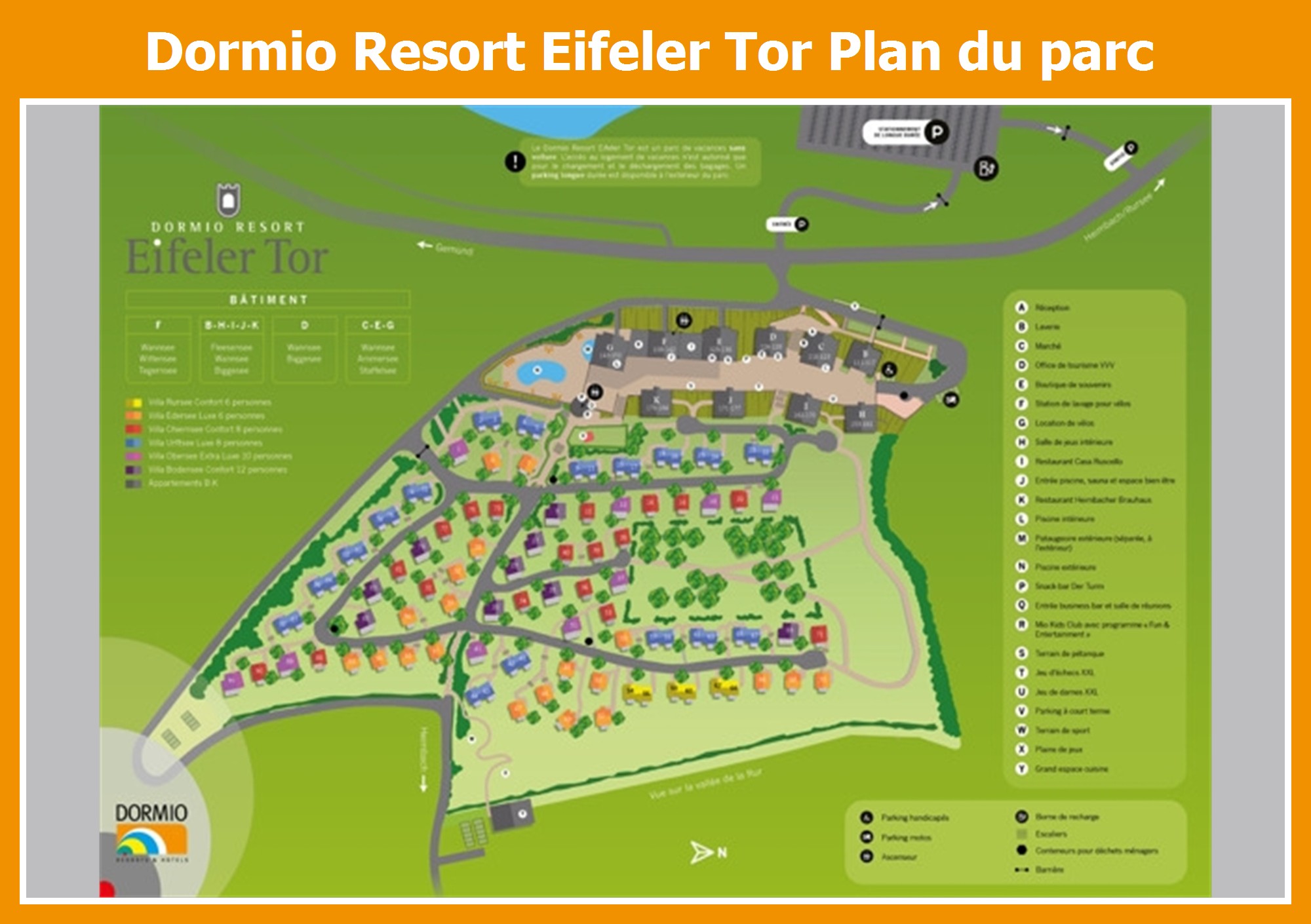Plan Dormio Resort Eifeler Tor