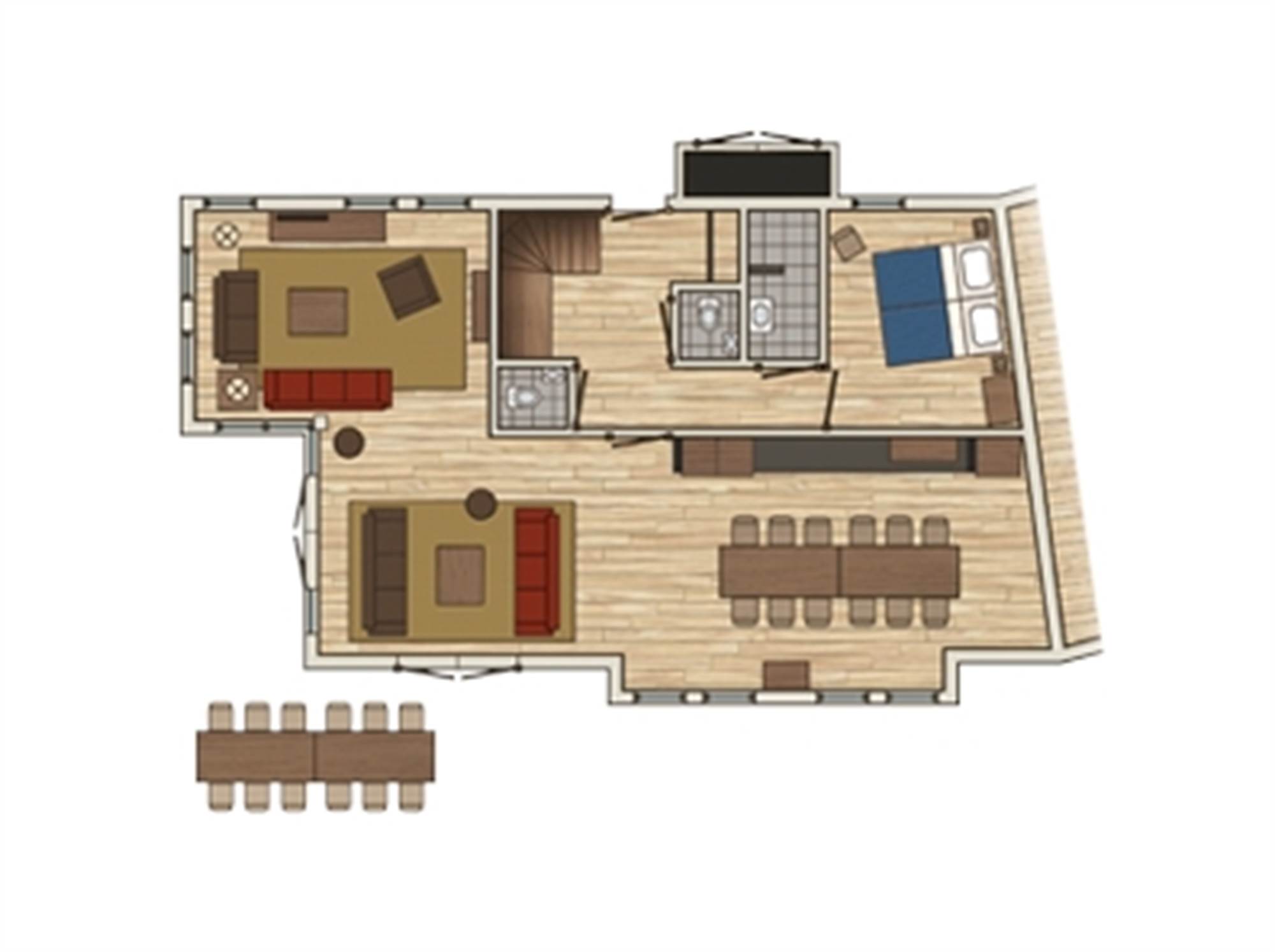 Ferienhaus im Wald 12 Personen BH12 in Bosrijk