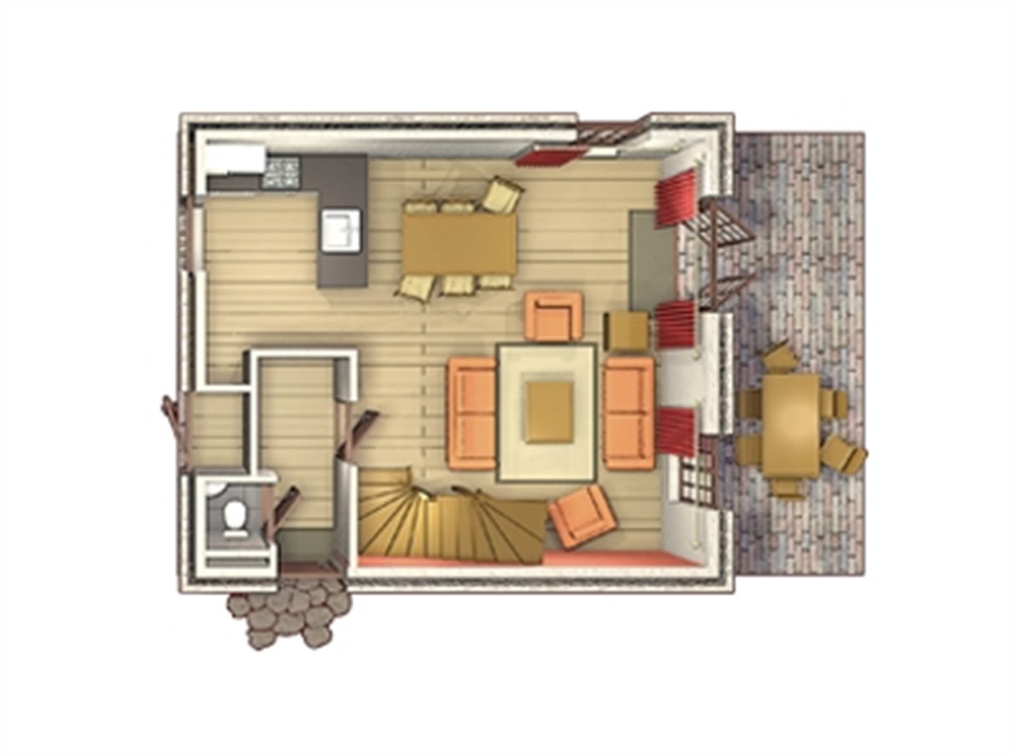 Ferienhaus am See 6 Personen BH6W in Bosrijk