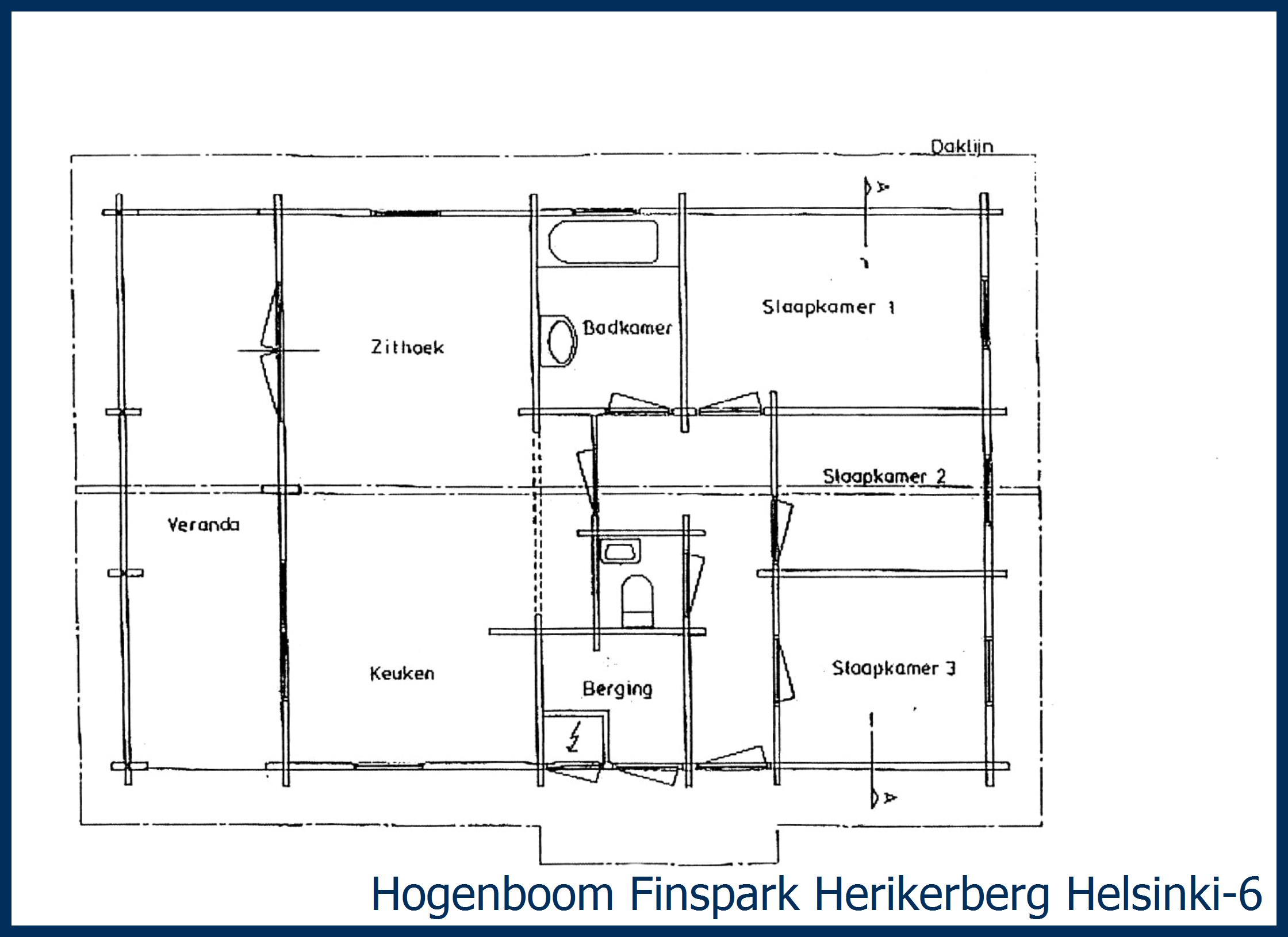 Bungalow Helsinki-6 in Finspark Herikerberg