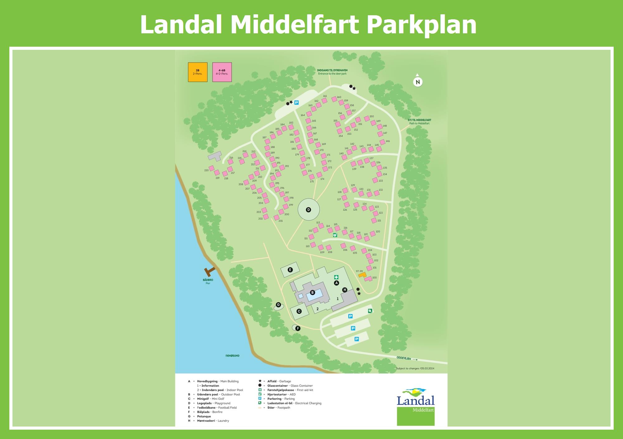 Karte und Lageplan Middelfart