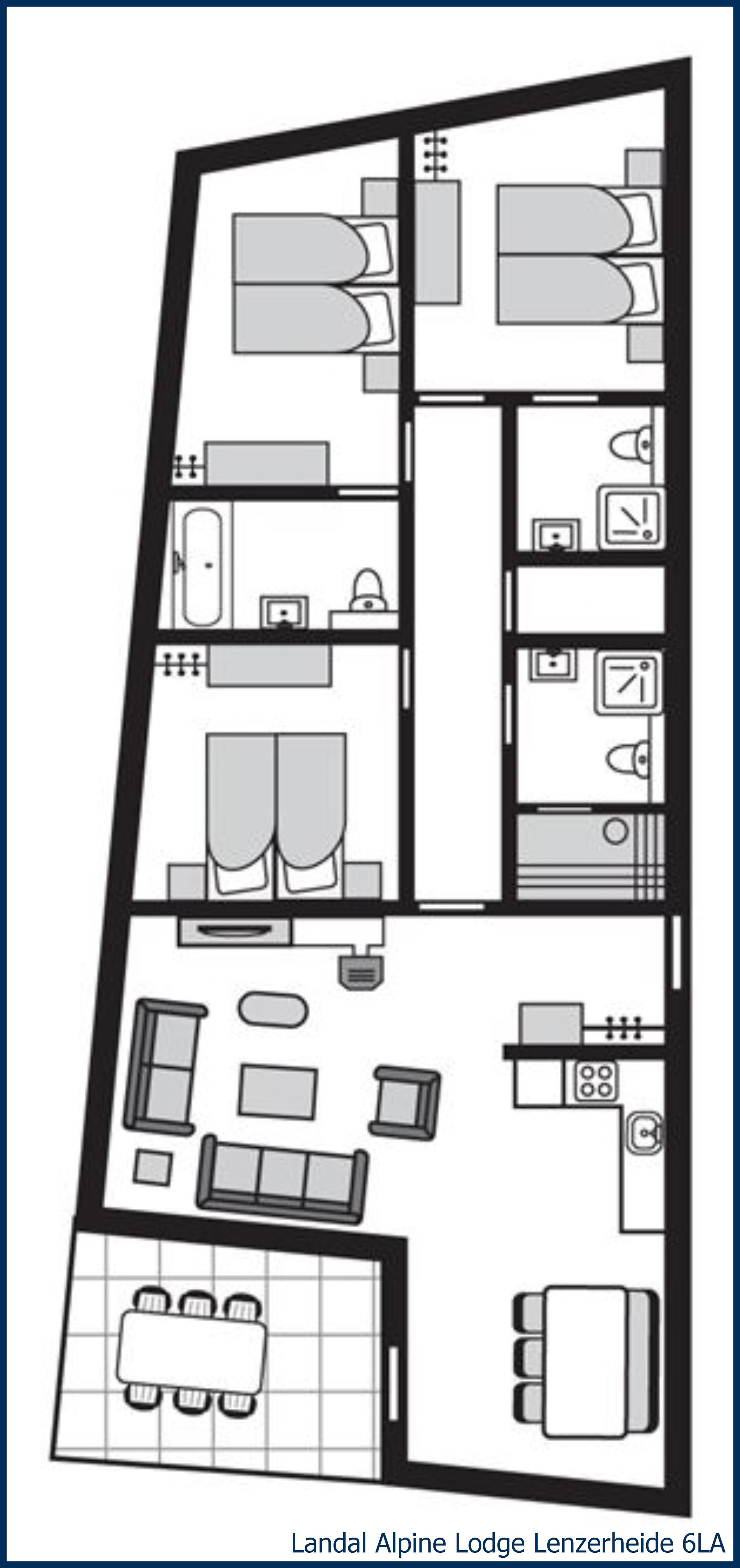 Appartement 6LA à Alpine Lodge Lenzerheide