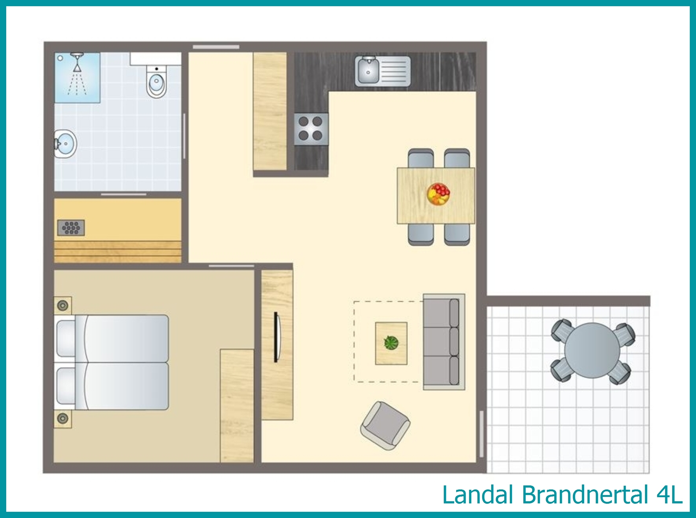 4-Personen-Ferienwohnung 4L in Brandnertal