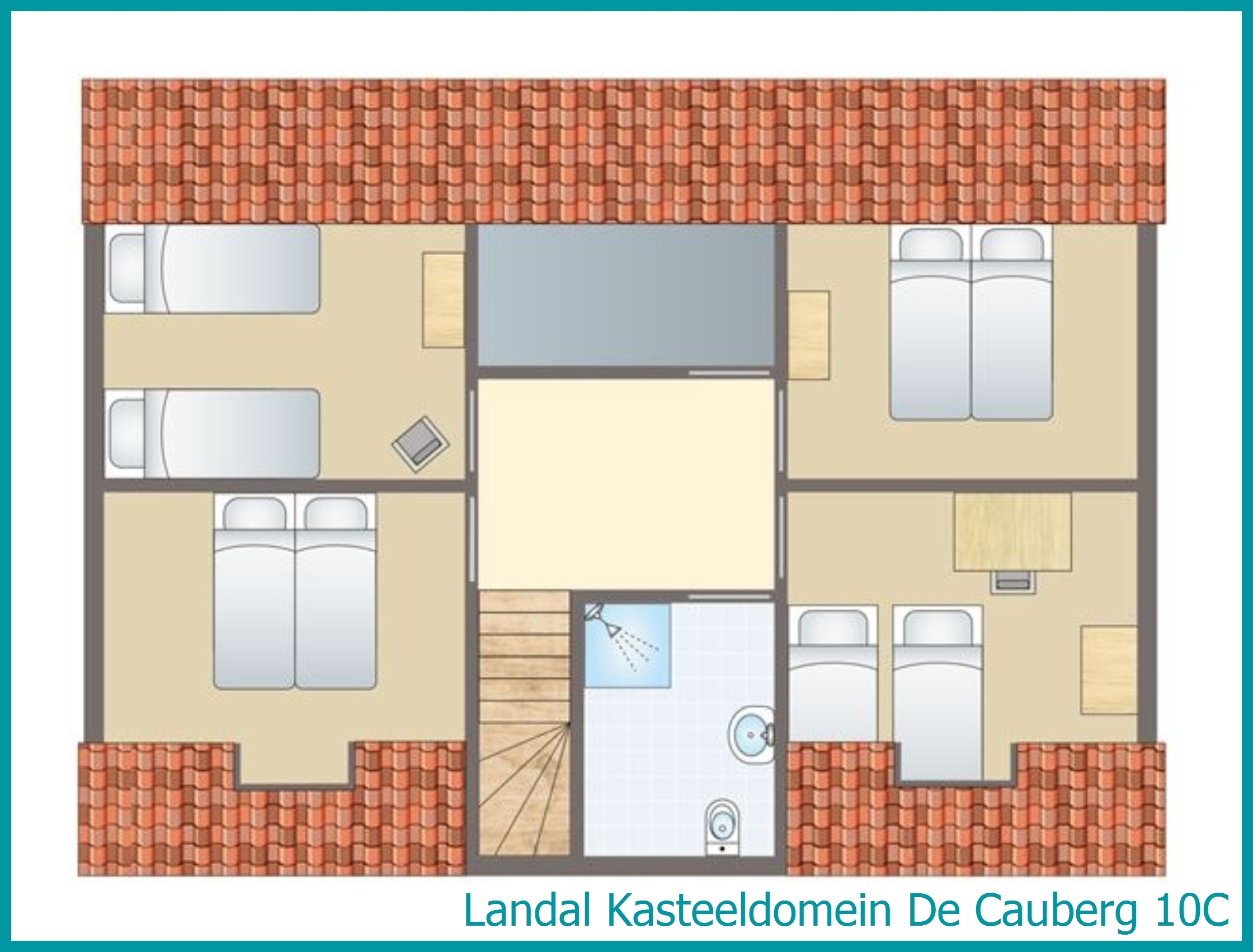 10-Personen-Villa 10C in Kasteeldomein De Cauberg