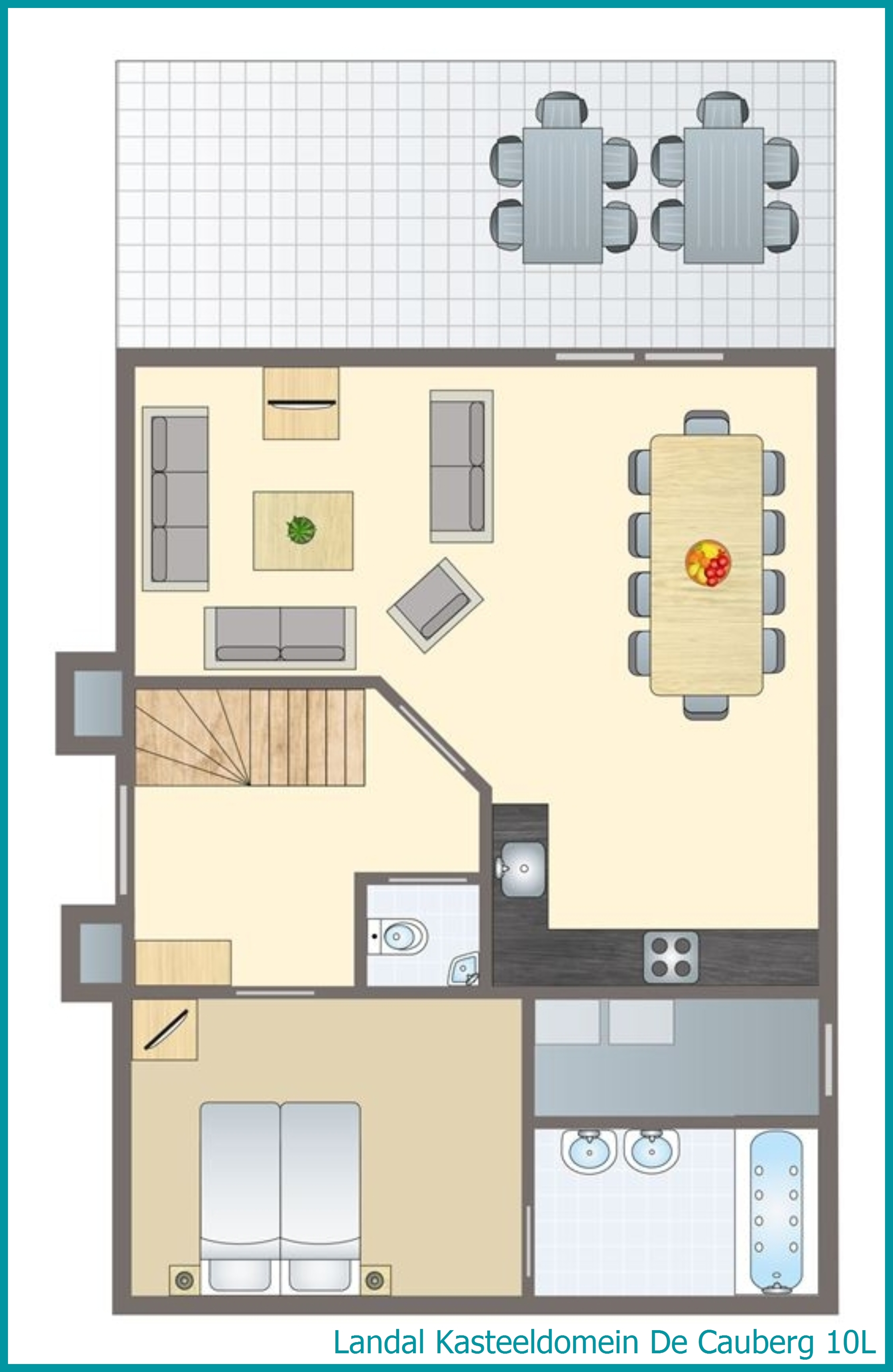 10-Personen-Villa 10L in Kasteeldomein De Cauberg