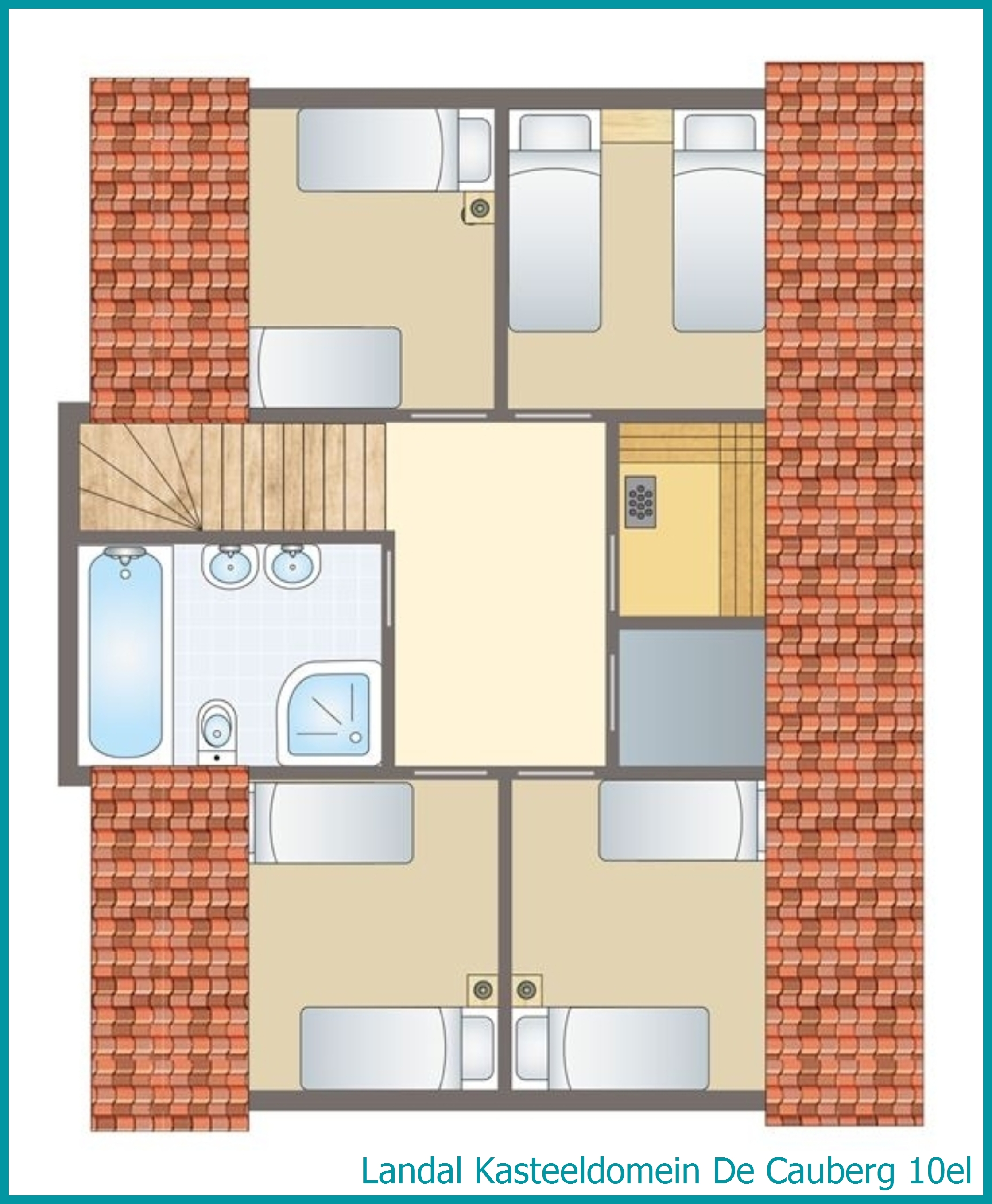 10-Personen-Villa 10el in Kasteeldomein De Cauberg