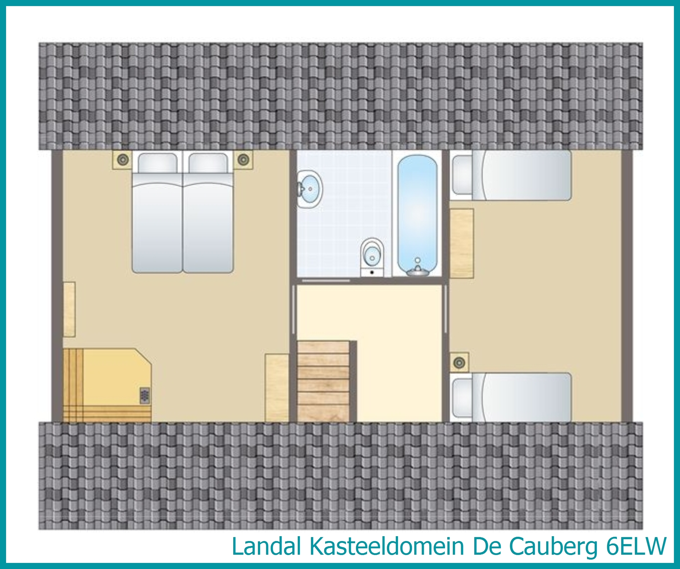 6-Personen-Villa 6ELW in Kasteeldomein De Cauberg