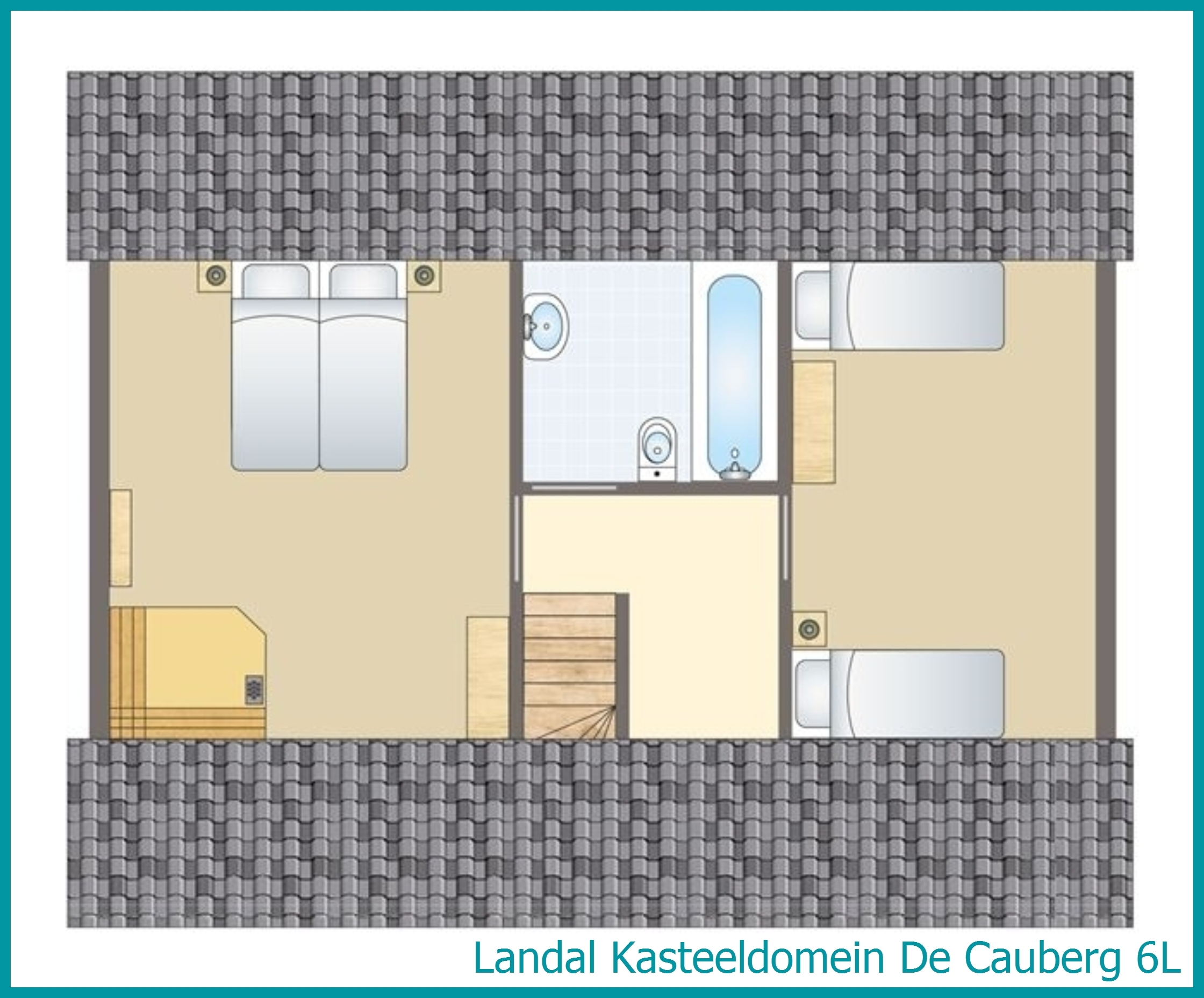 6-Personen-Villa 6L in Kasteeldomein De Cauberg