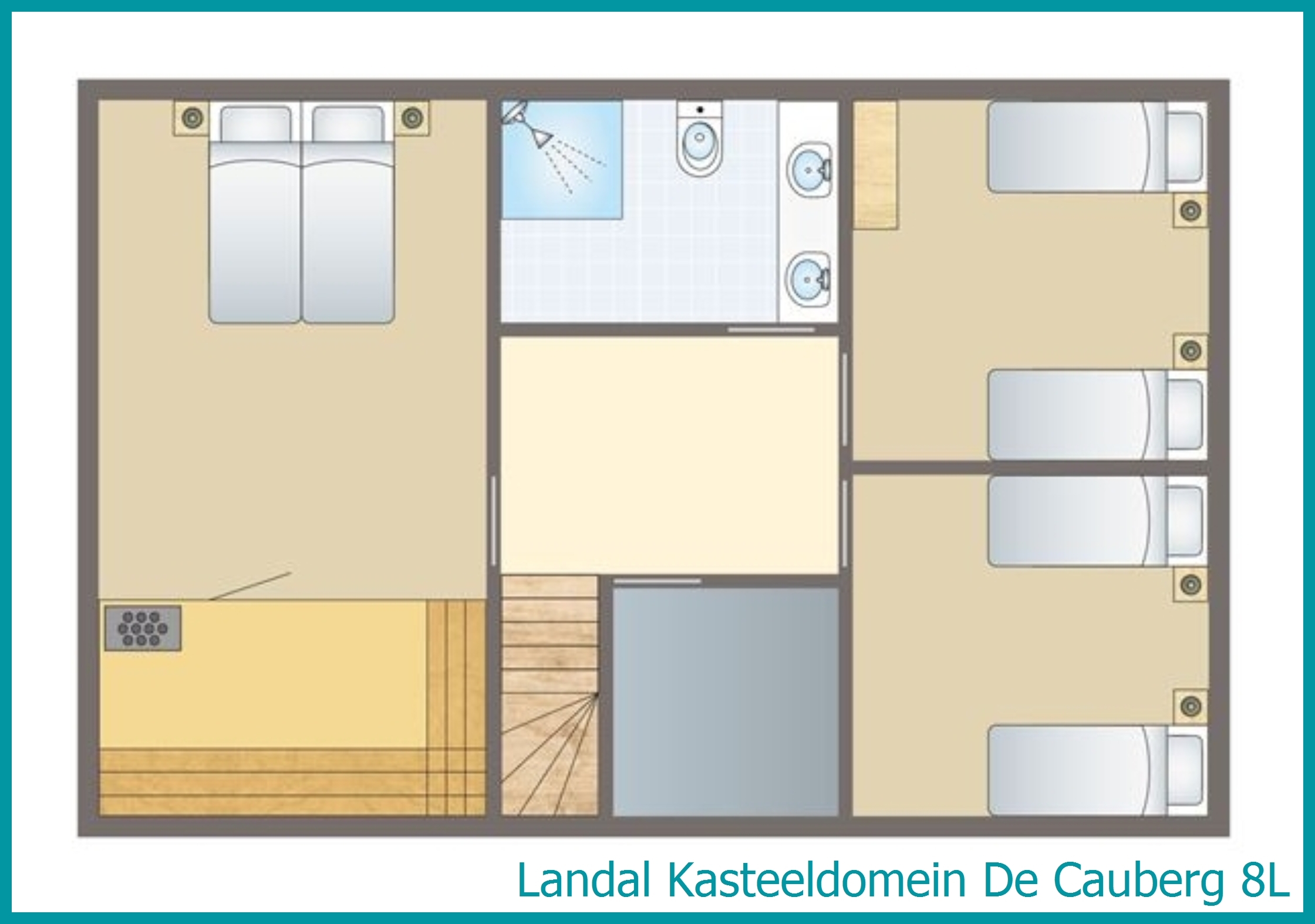 8-Personen-Villa 8L in Kasteeldomein De Cauberg