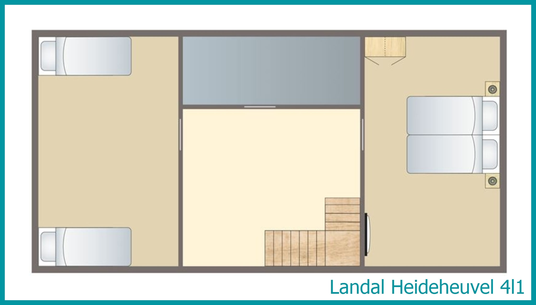 4-Personen-Ferienhaus 4l1 in Heideheuvel