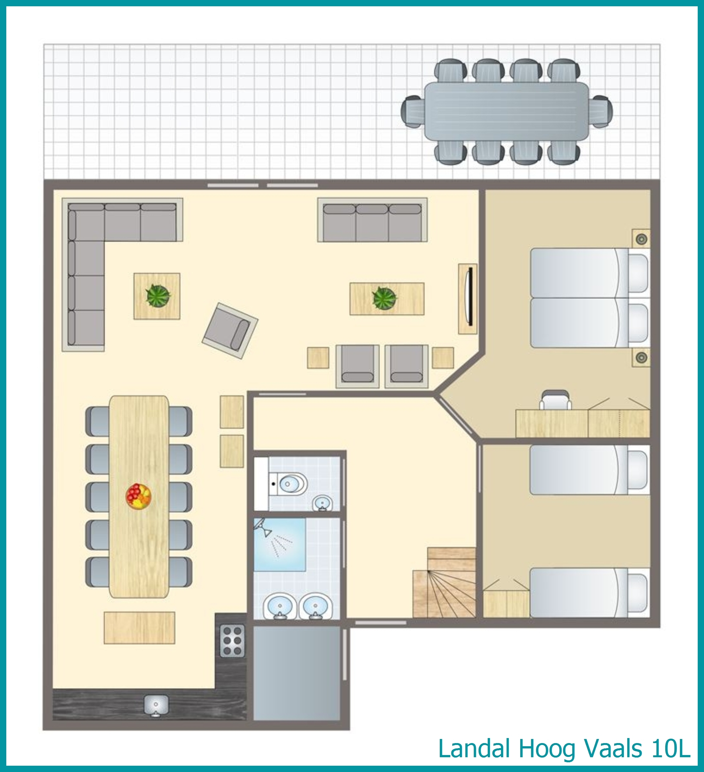 10-Personen-Ferienhaus 10L in Hoog Vaals