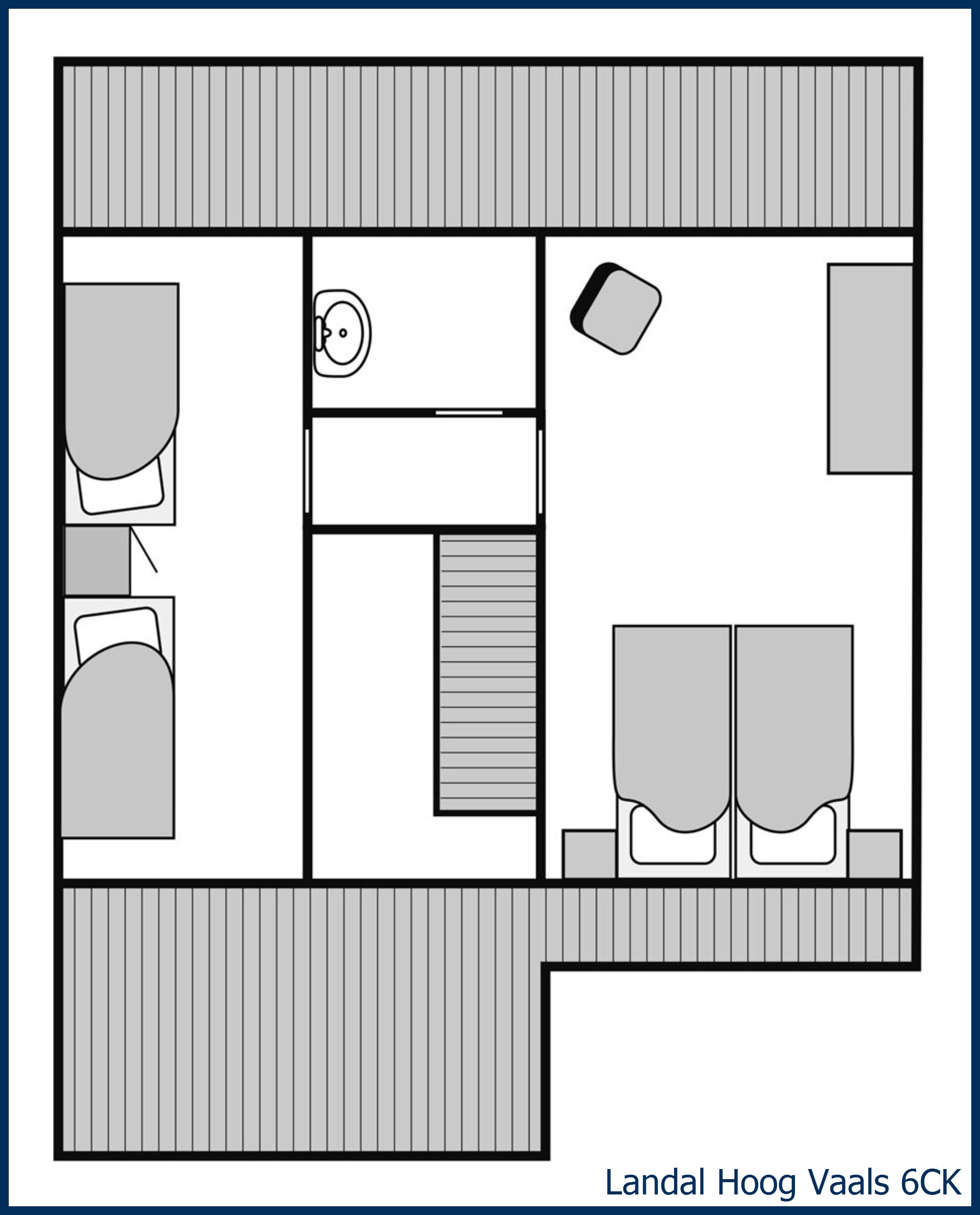 Bungalow enfant 6CK à Hoog Vaals