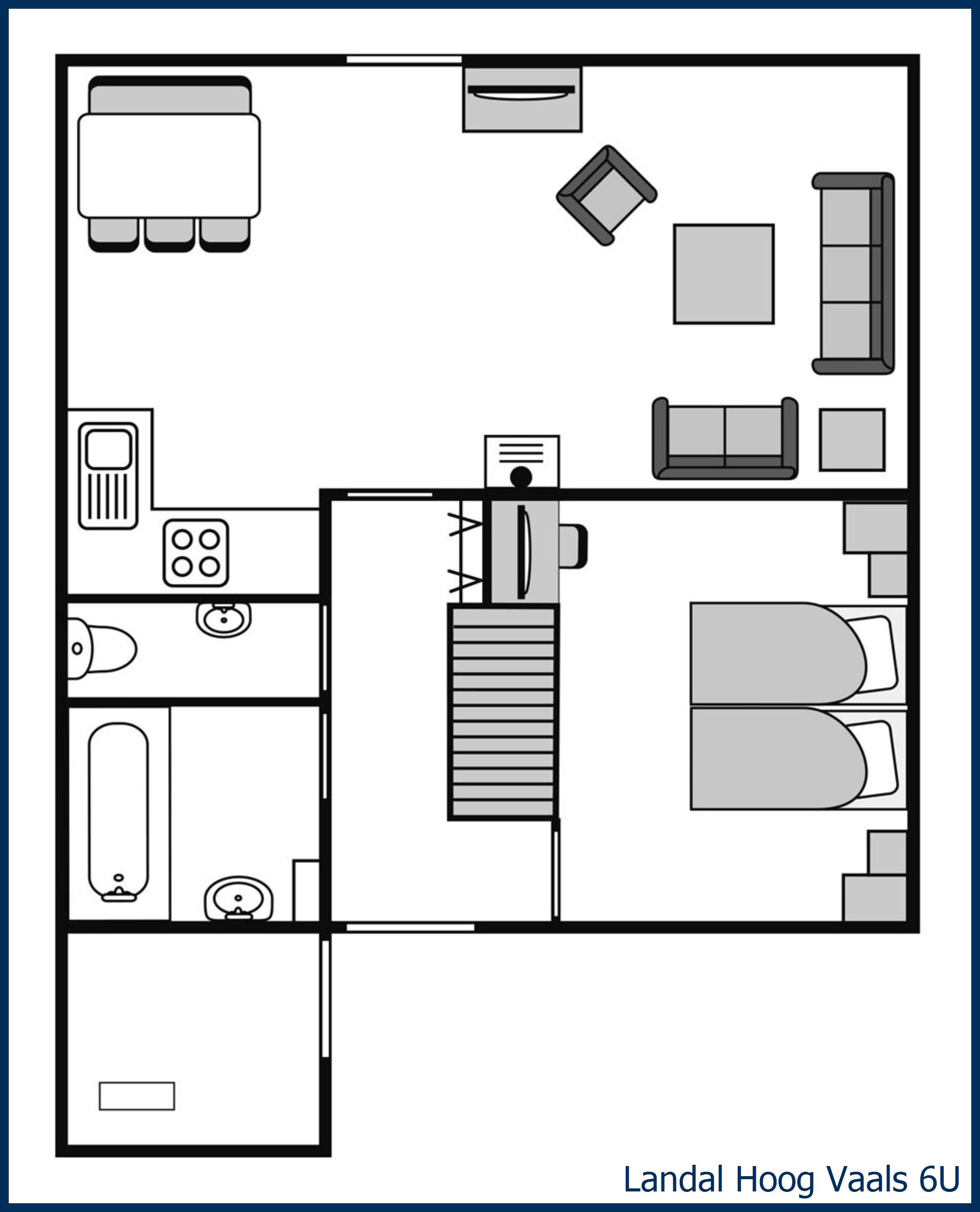 Bungalow 6U à Hoog Vaals