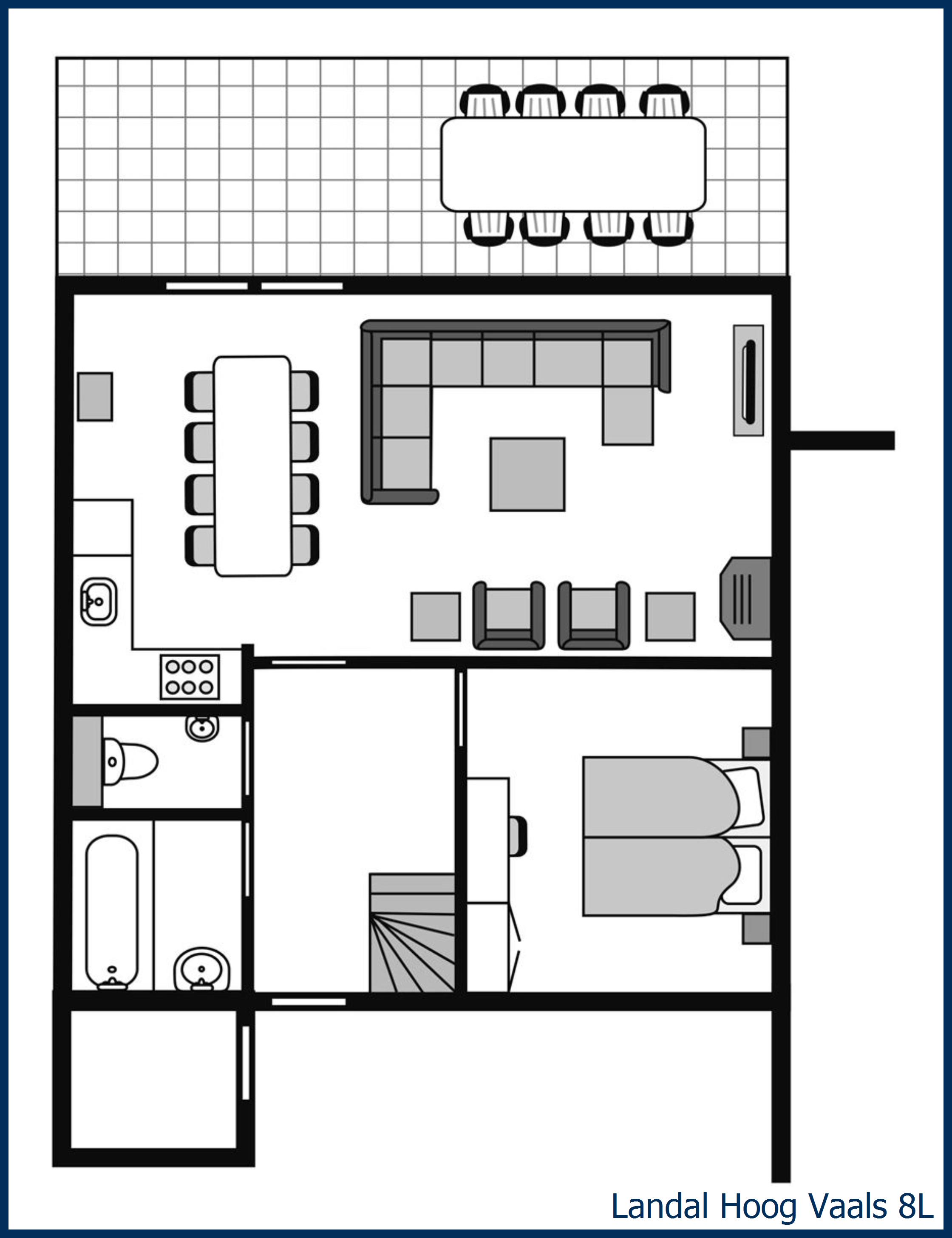 Bungalow 8L à Hoog Vaals