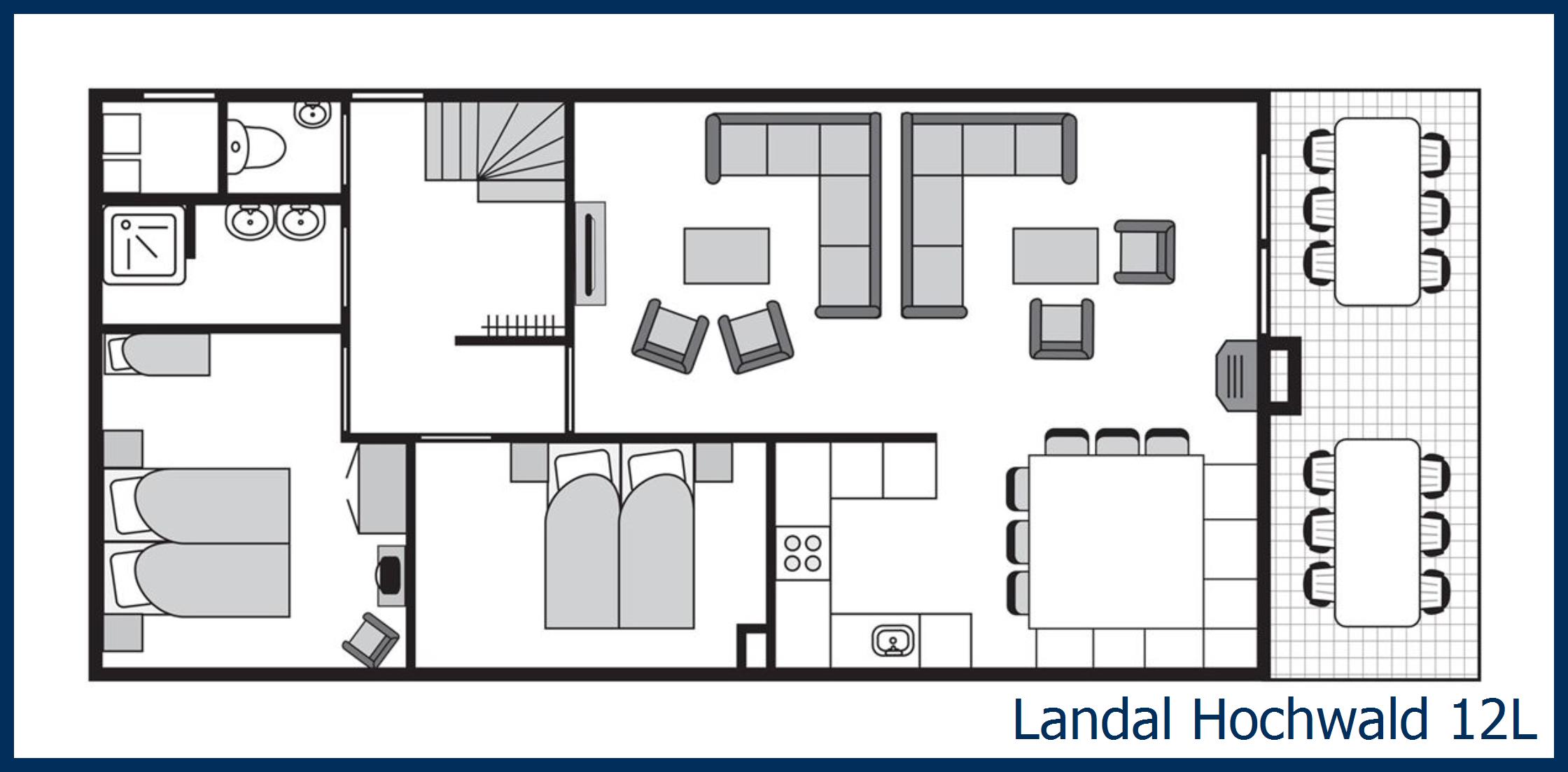 Bungalow 12L à Hochwald