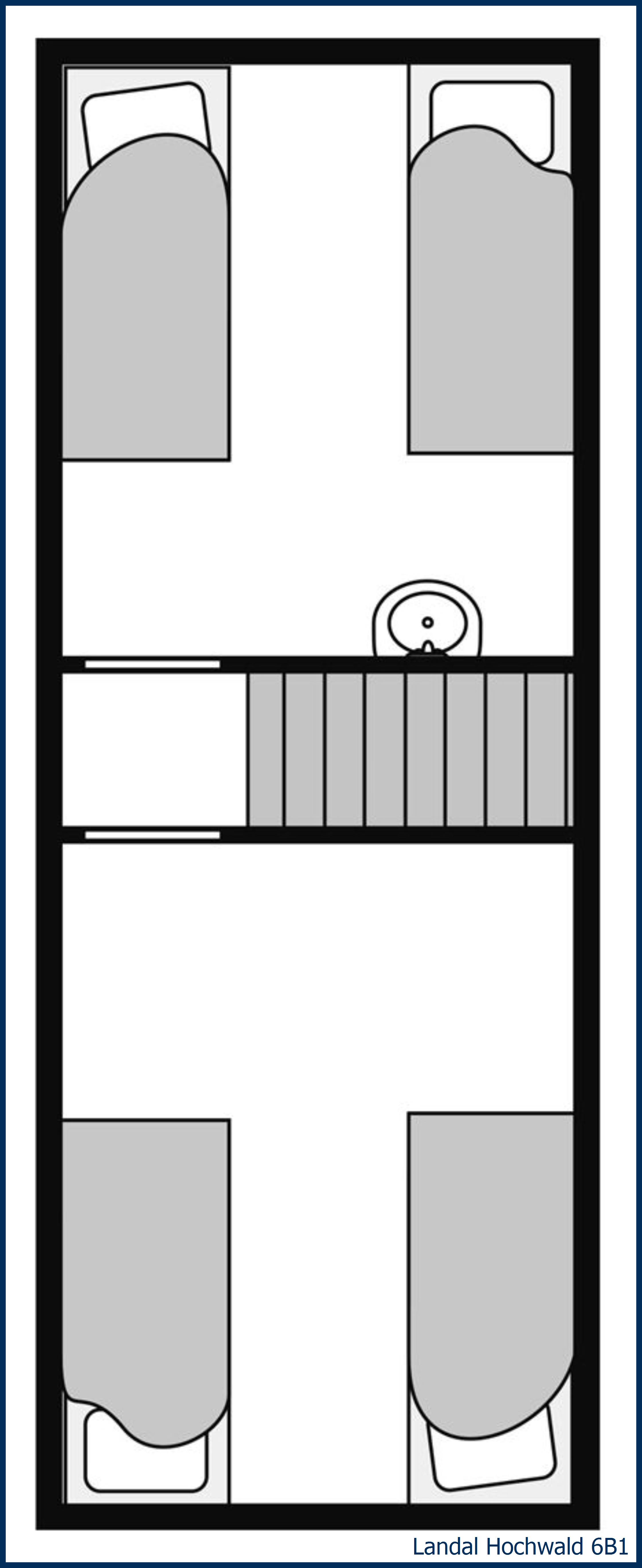 Bungalow 6B1 à Hochwald