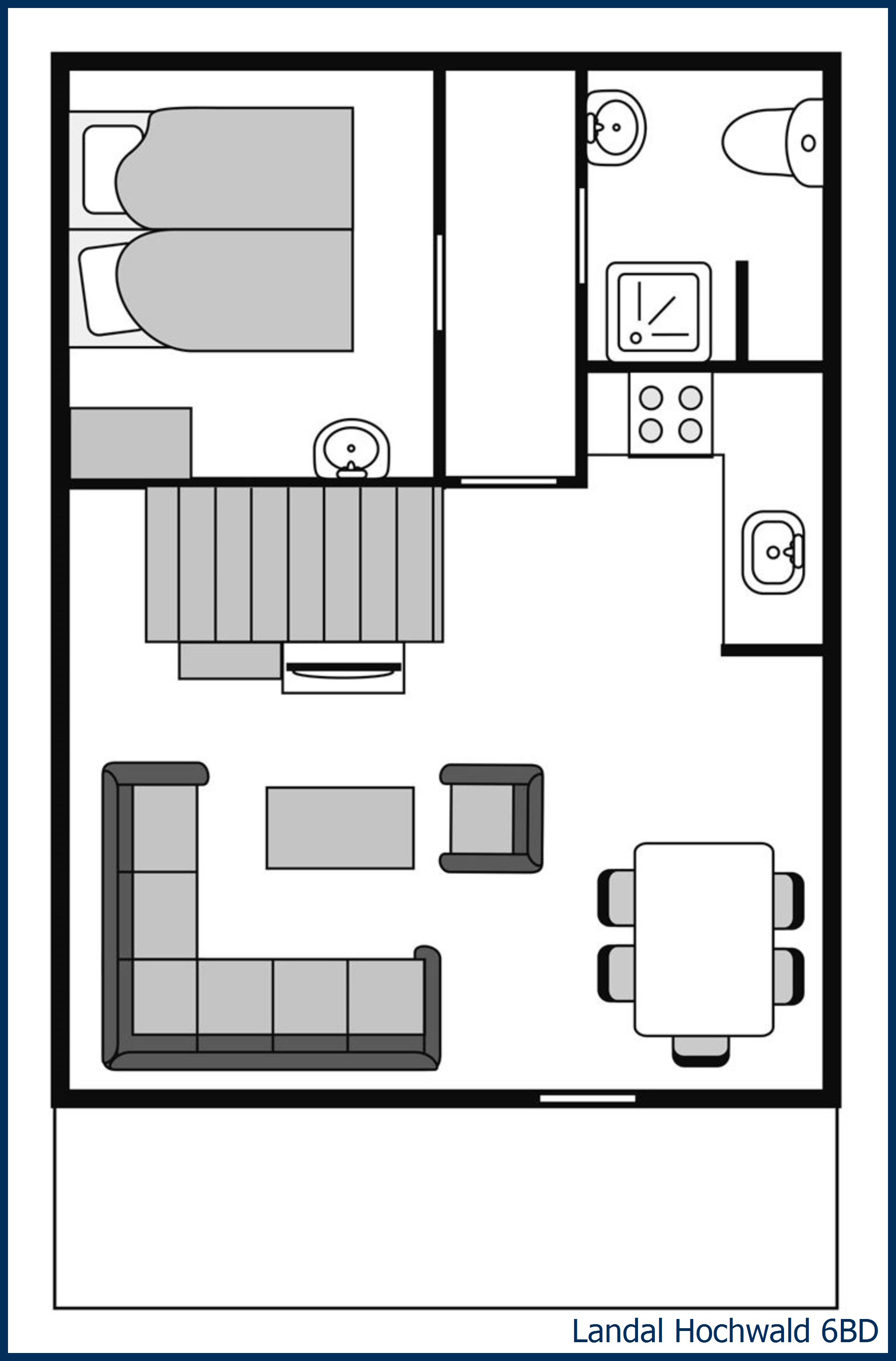 Bungalow chien 6BD à Hochwald