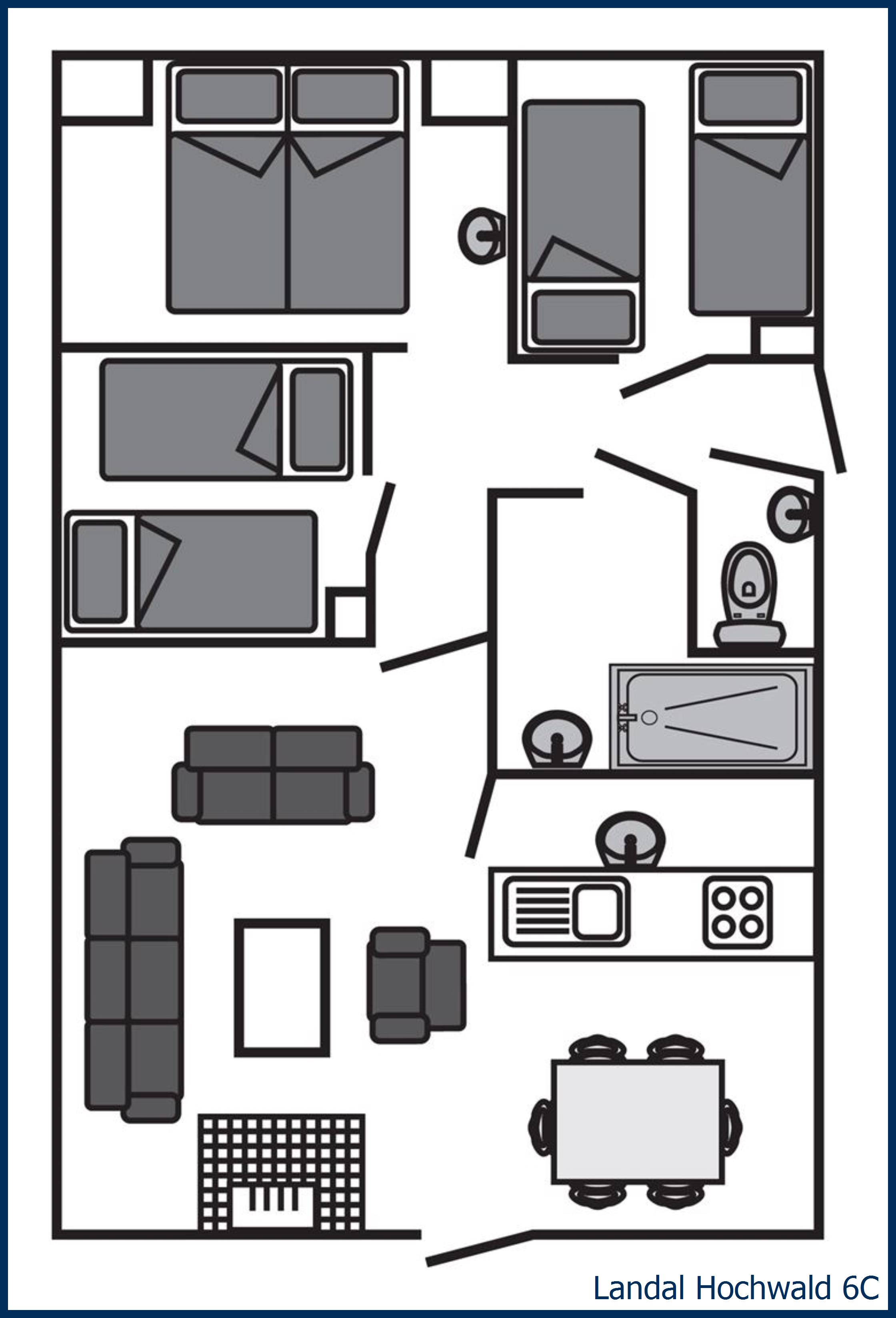 Bungalow 6C à Hochwald