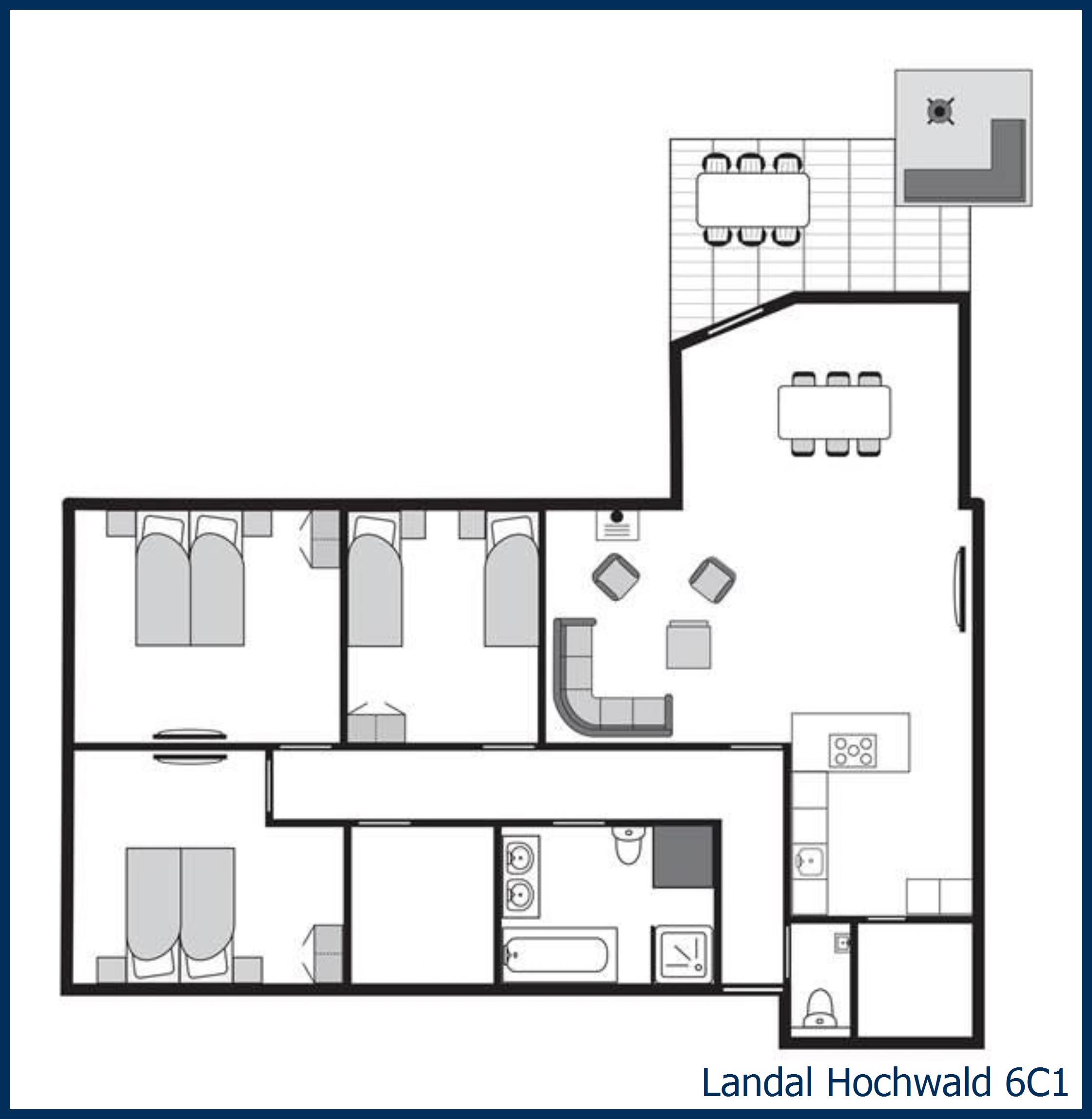 Ranger house 6C1 à Hochwald