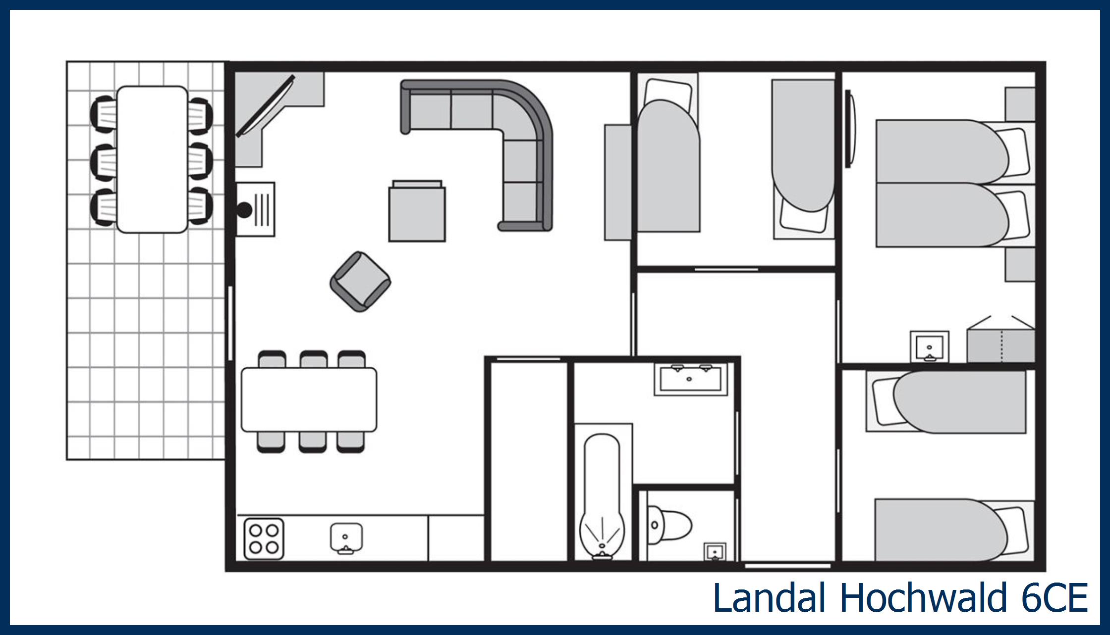 Bungalow 6CE à Hochwald