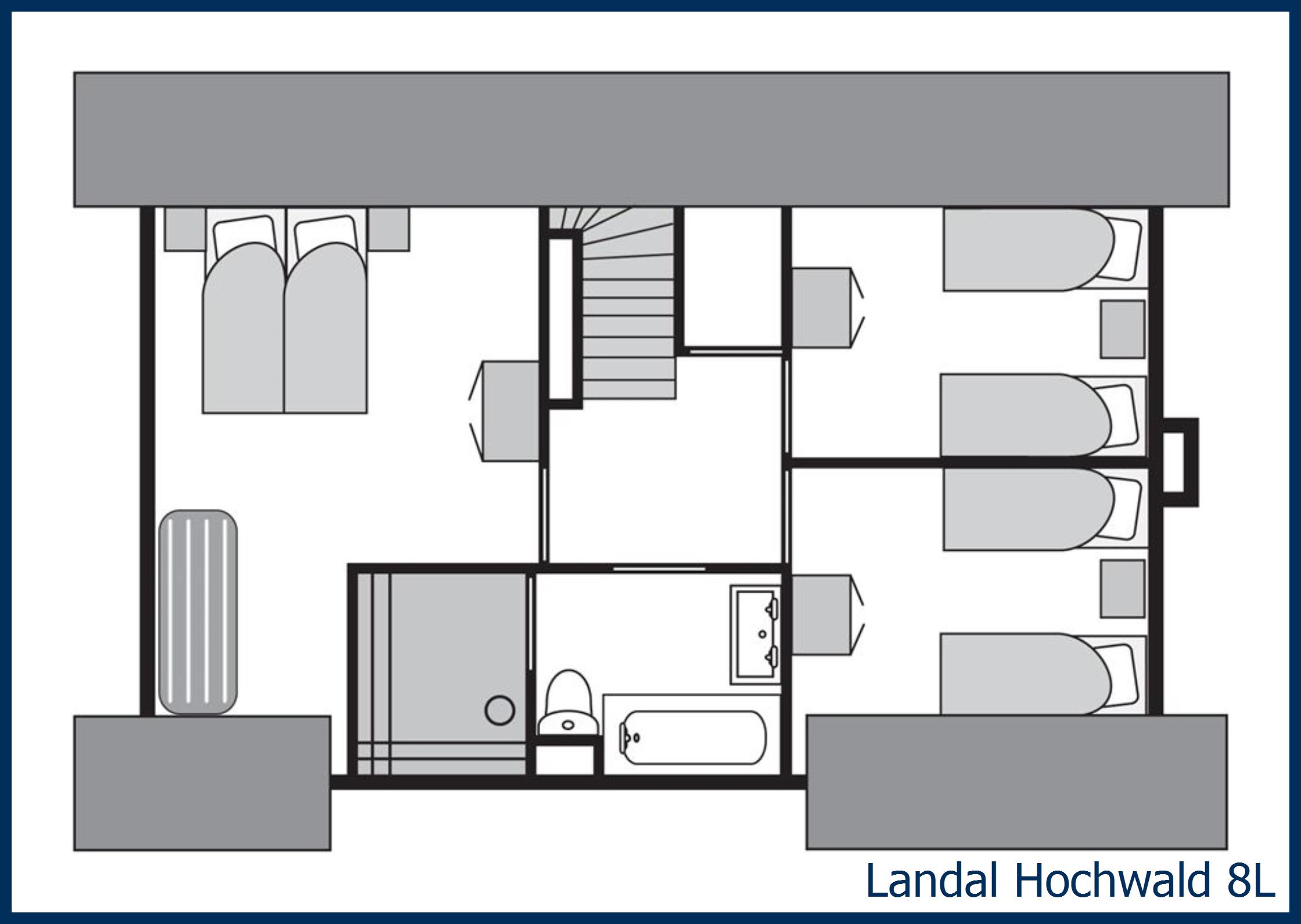Bungalow 8L à Hochwald