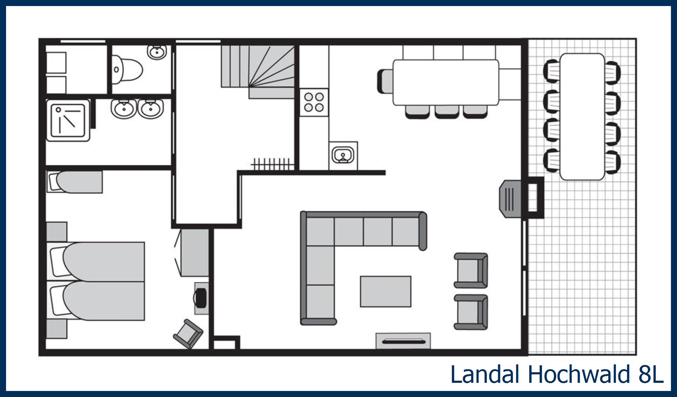 Bungalow 8L à Hochwald