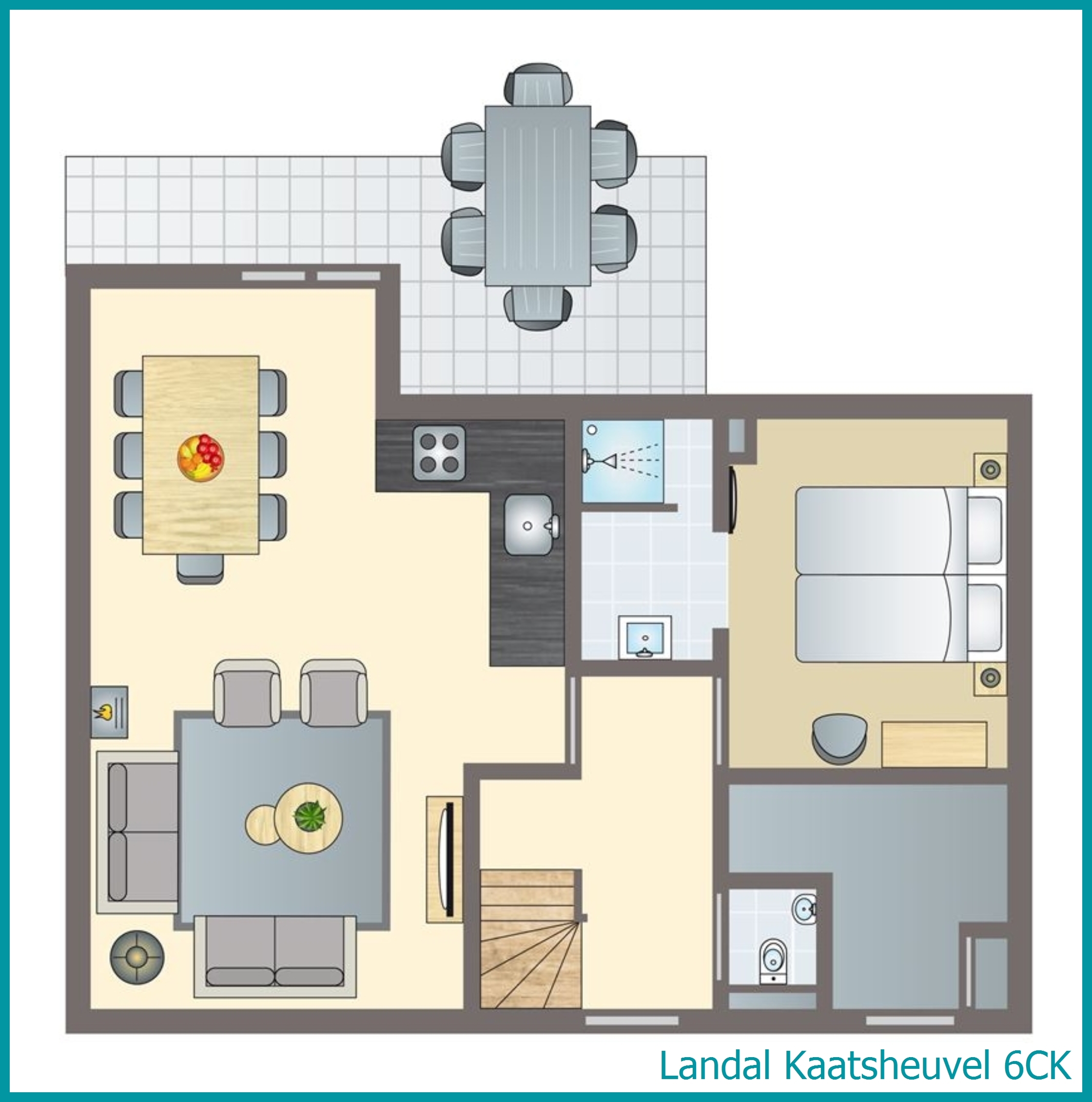6-Personen-Kinder-Ferienhaus 6CK in Kaatsheuvel