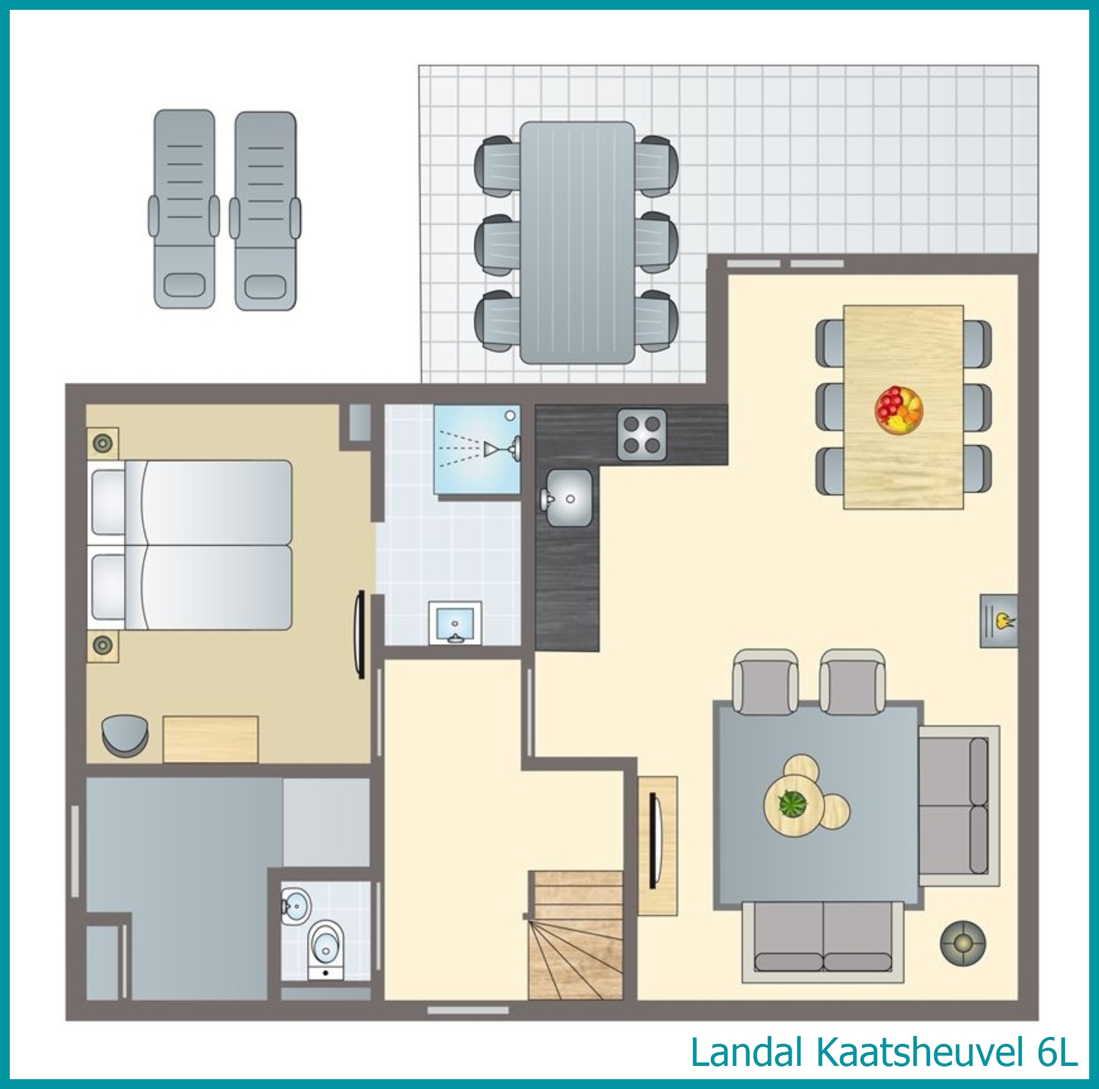 6-Personen-Ferienhaus 6L in Kaatsheuvel