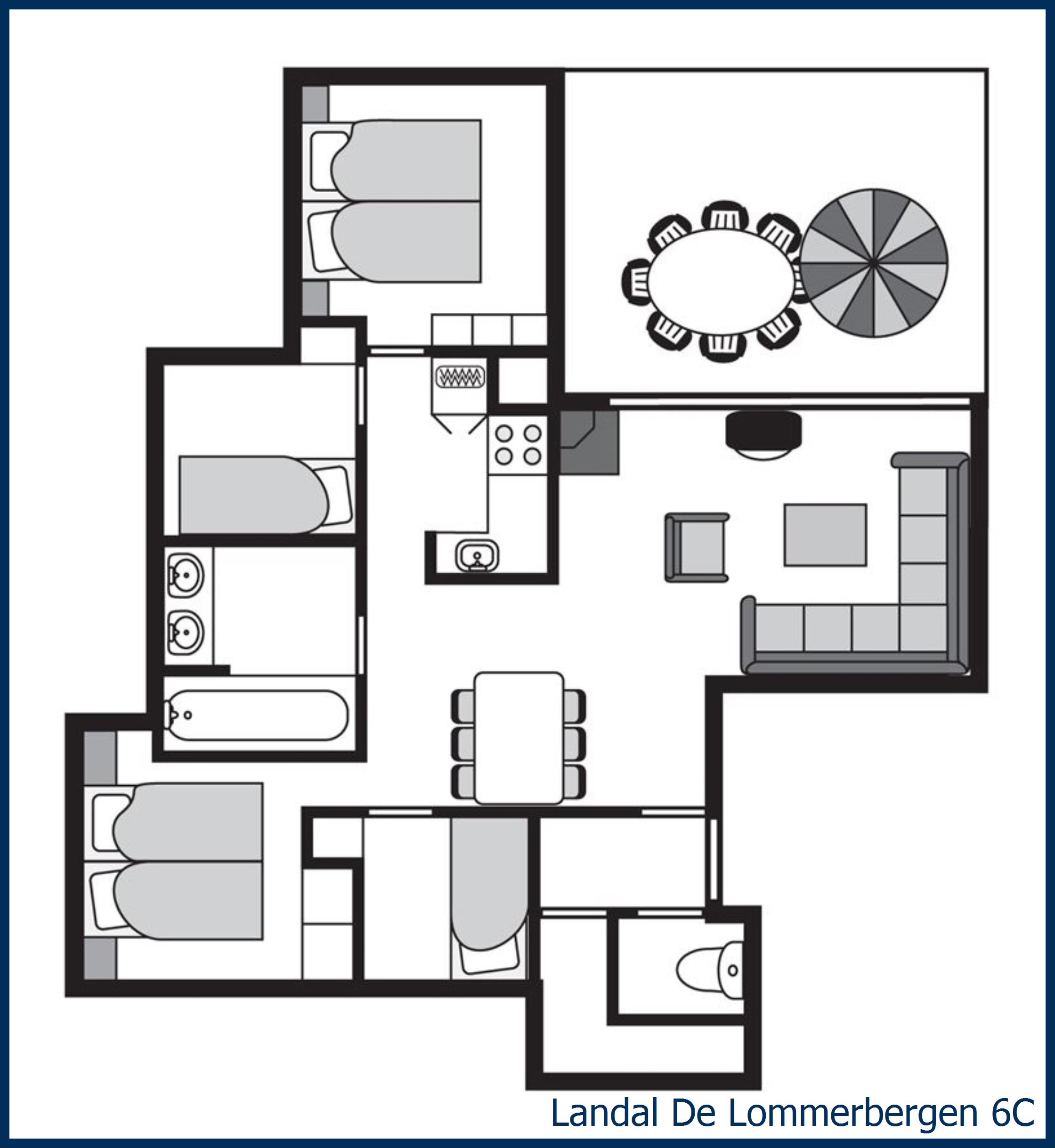 Bungalow 6C à De Lommerbergen