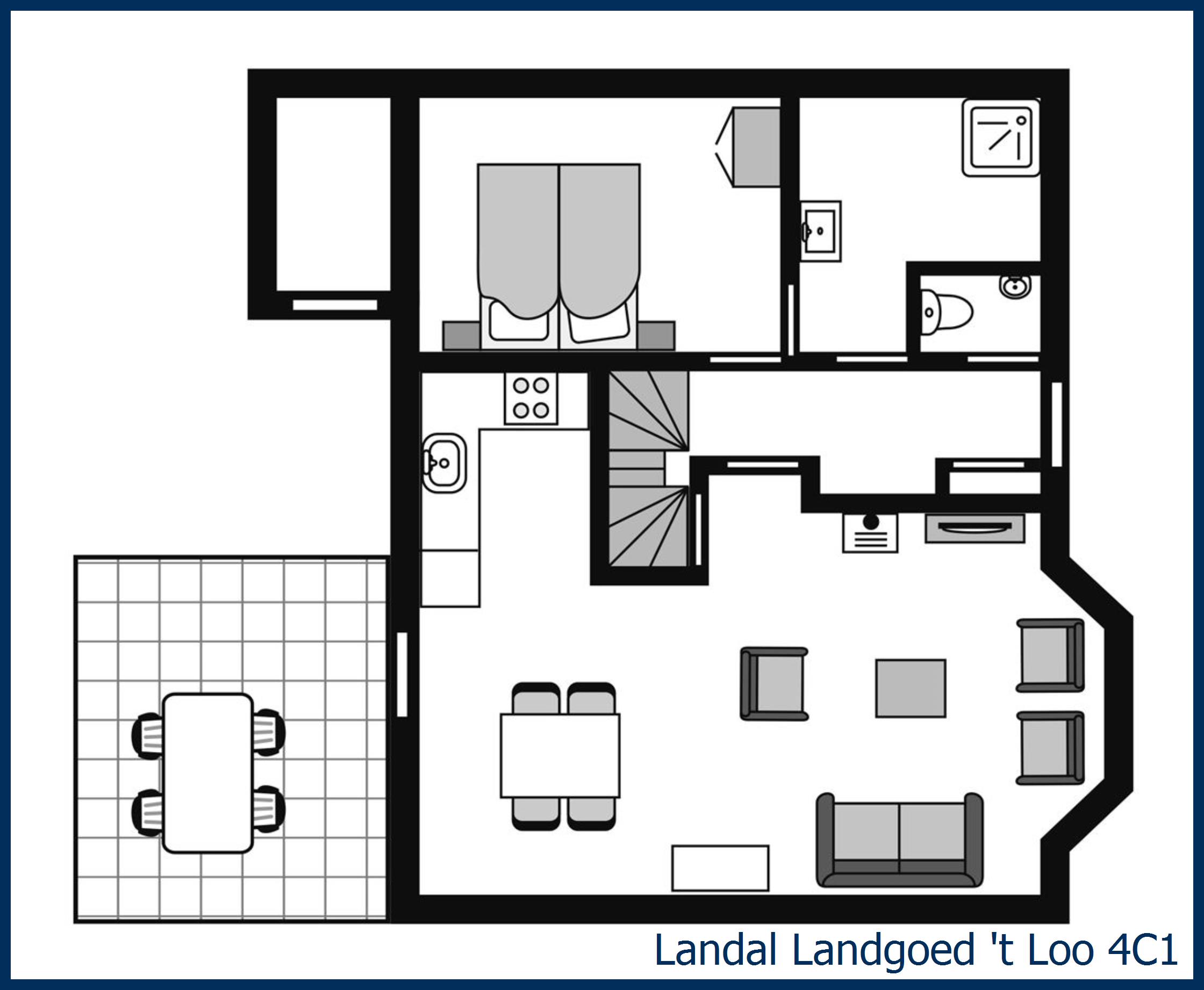 Bungalow 4C1 à 't Loo