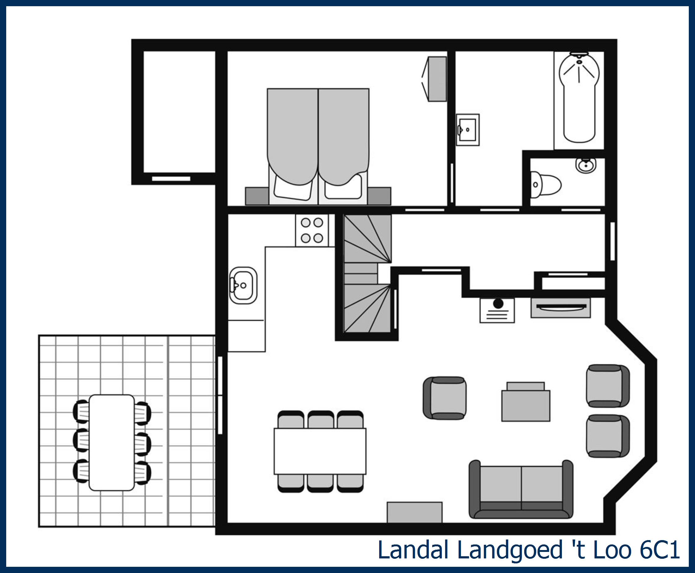 Bungalow 6C1 à 't Loo