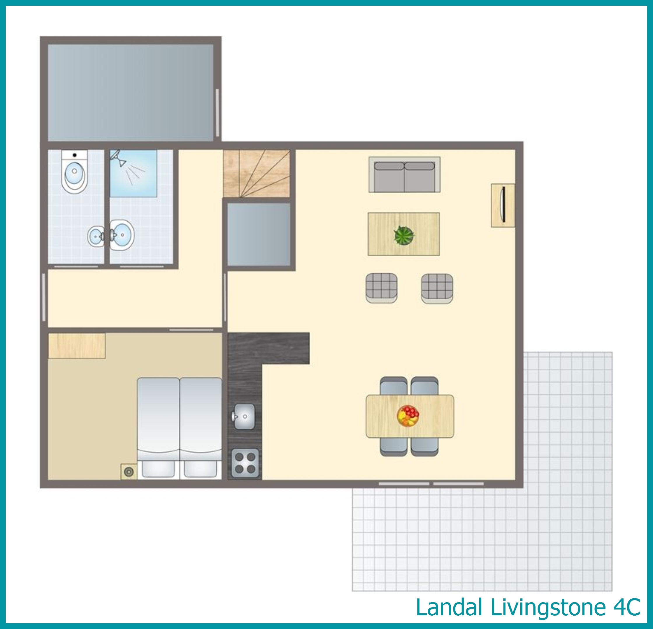 4-Personen-Villa 4C in Livingstone