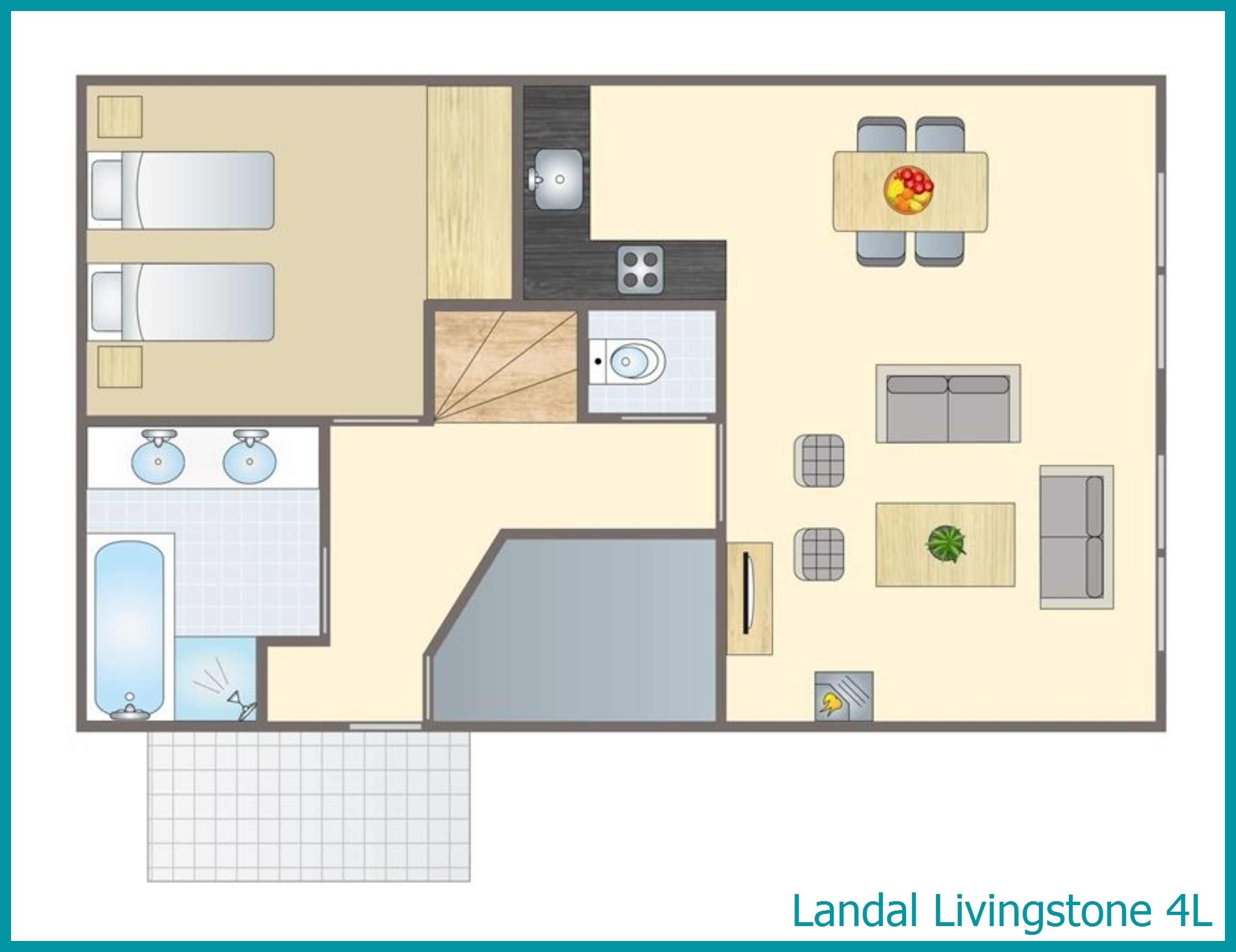4-Personen-Villa 4L in Livingstone