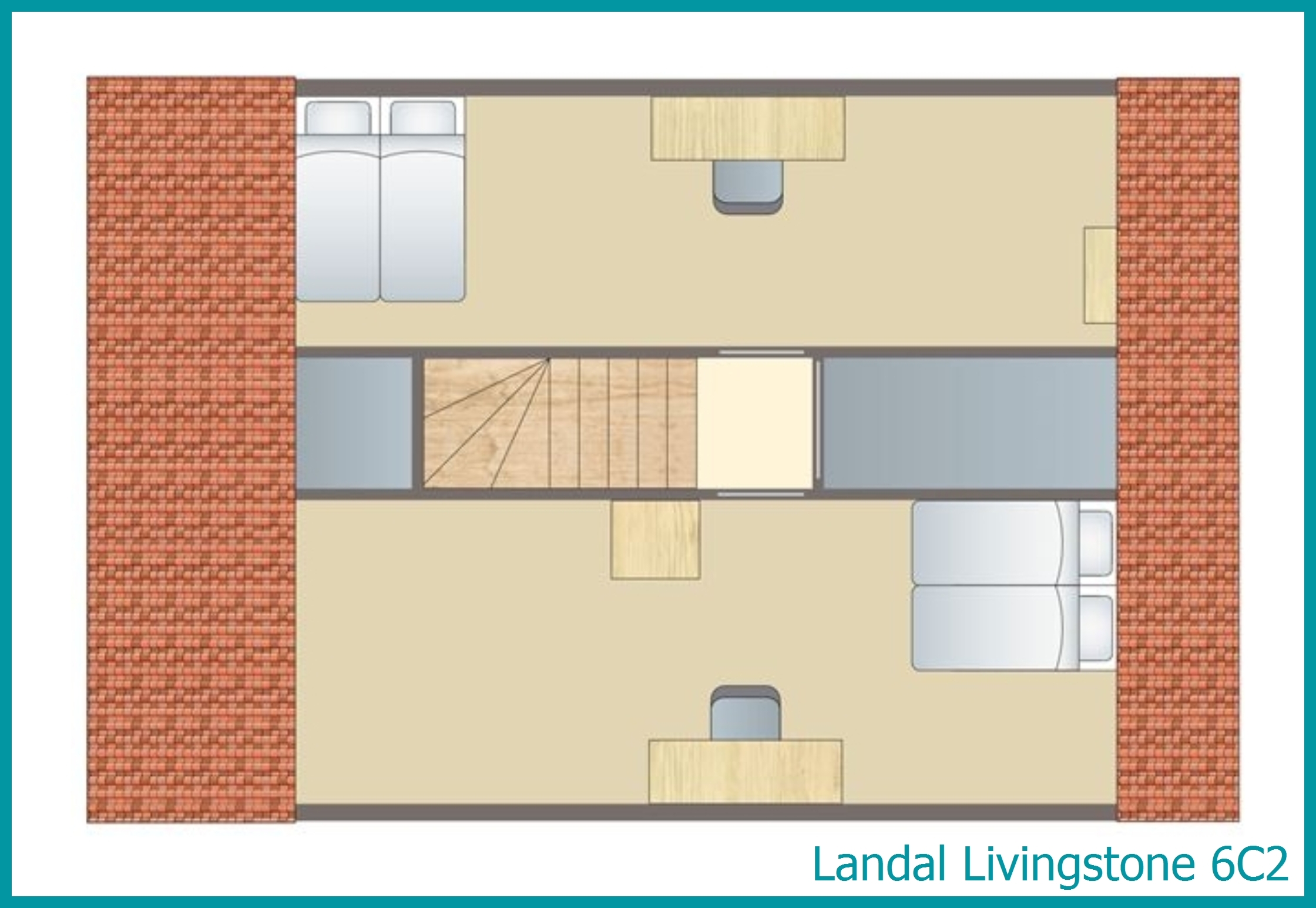 6-Personen-Villa 6C2 in Livingstone