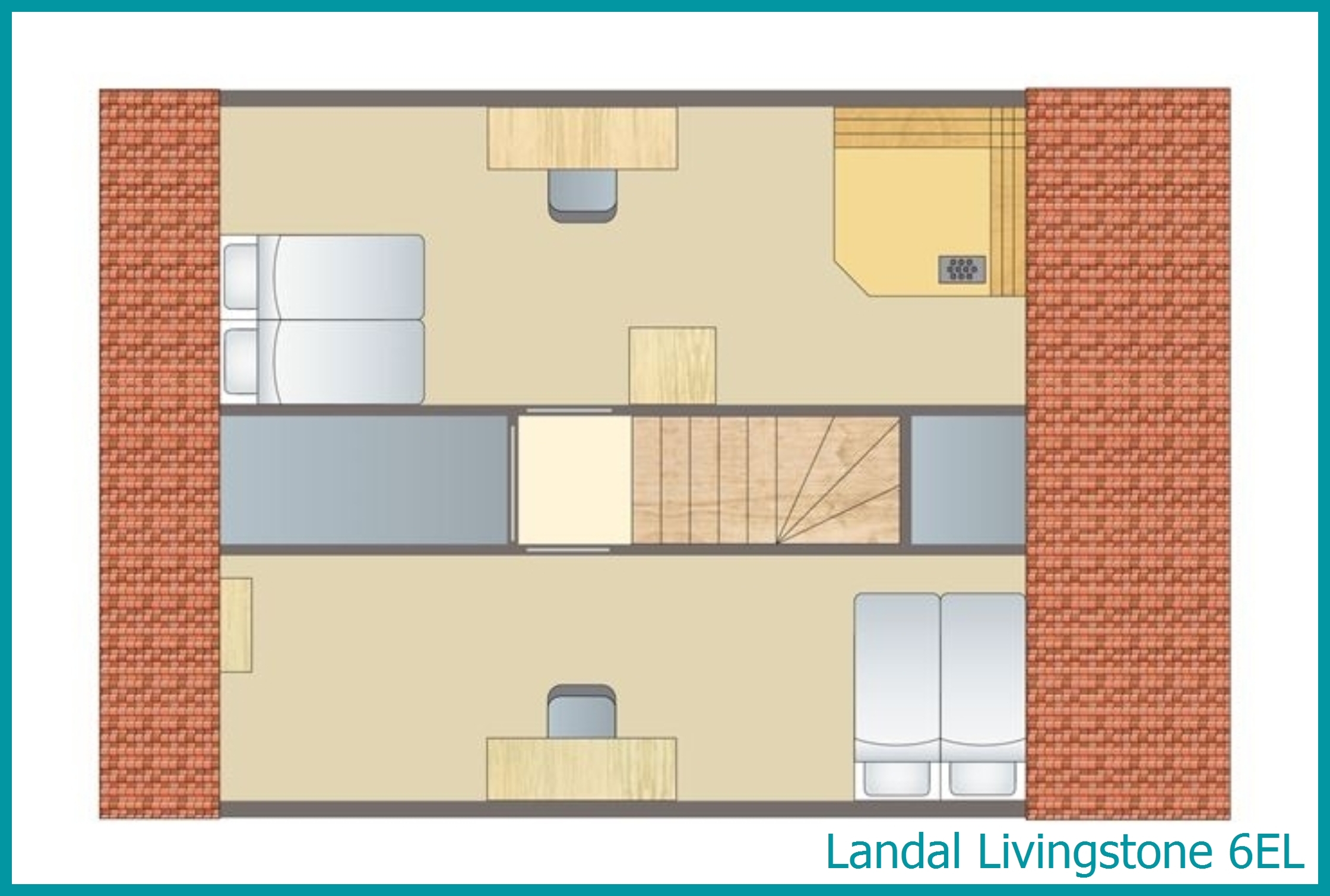 6-Personen-Villa 6EL in Livingstone