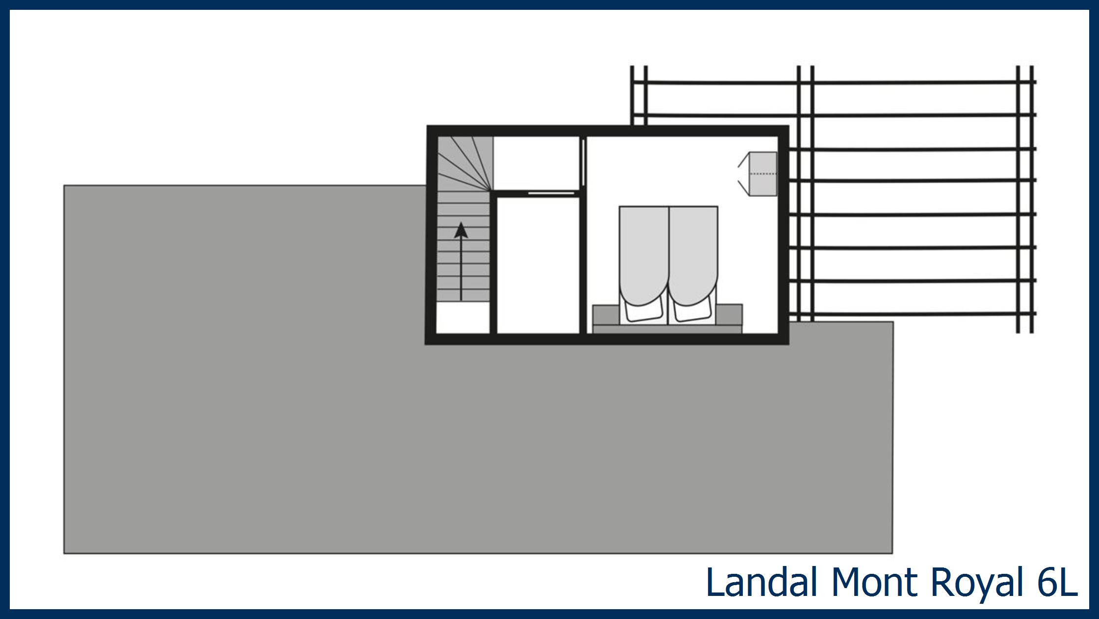 Bungalow 6L à Mont Royal