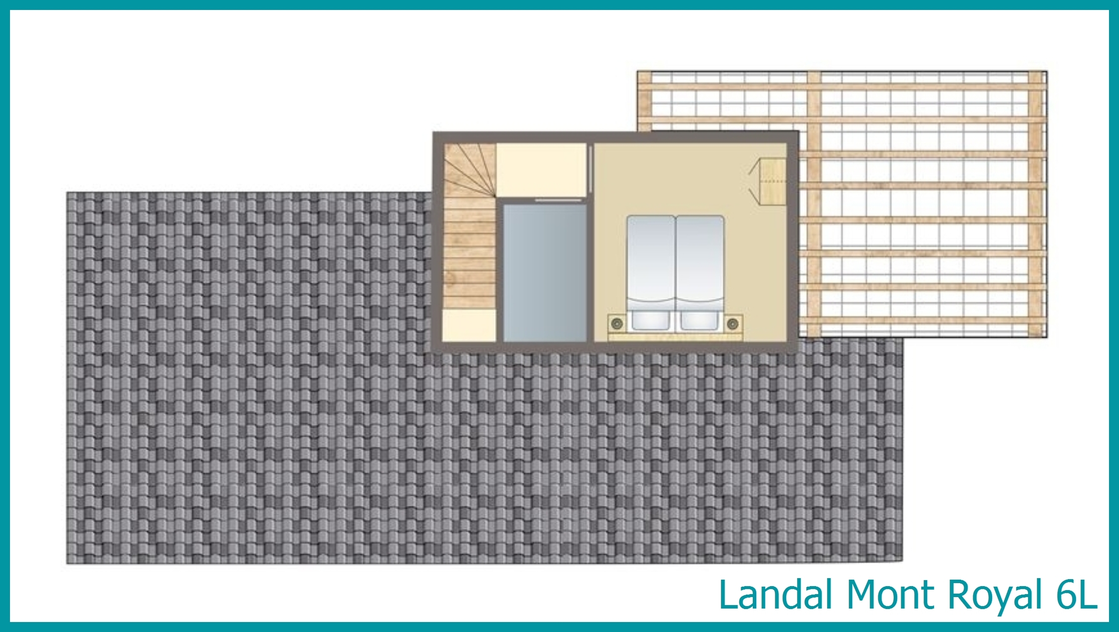 bungalow 6 personnes 6L à Mont Royal