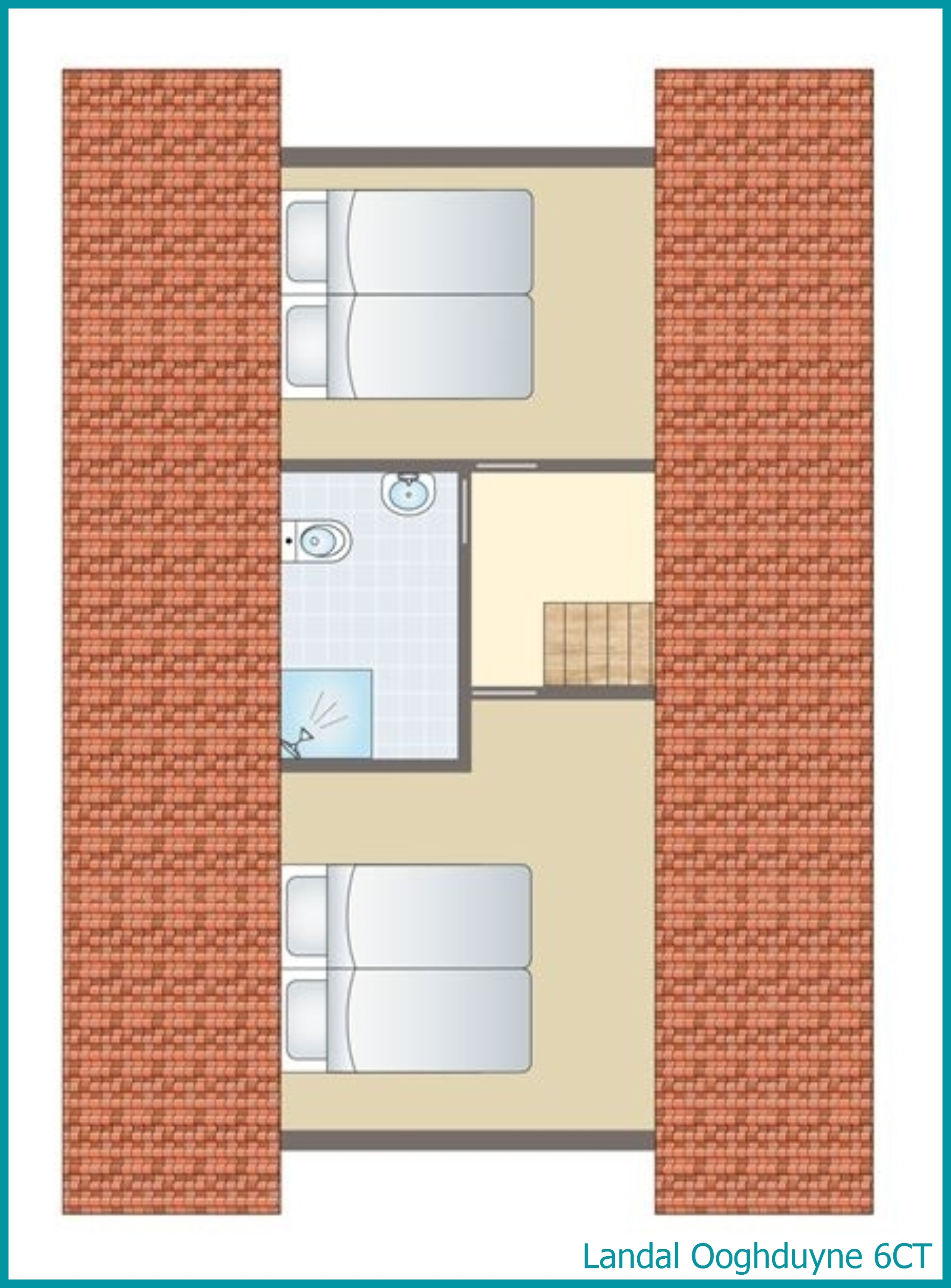 6-Personen-Villa, Barrierefrei+ 6CT in Ooghduyne