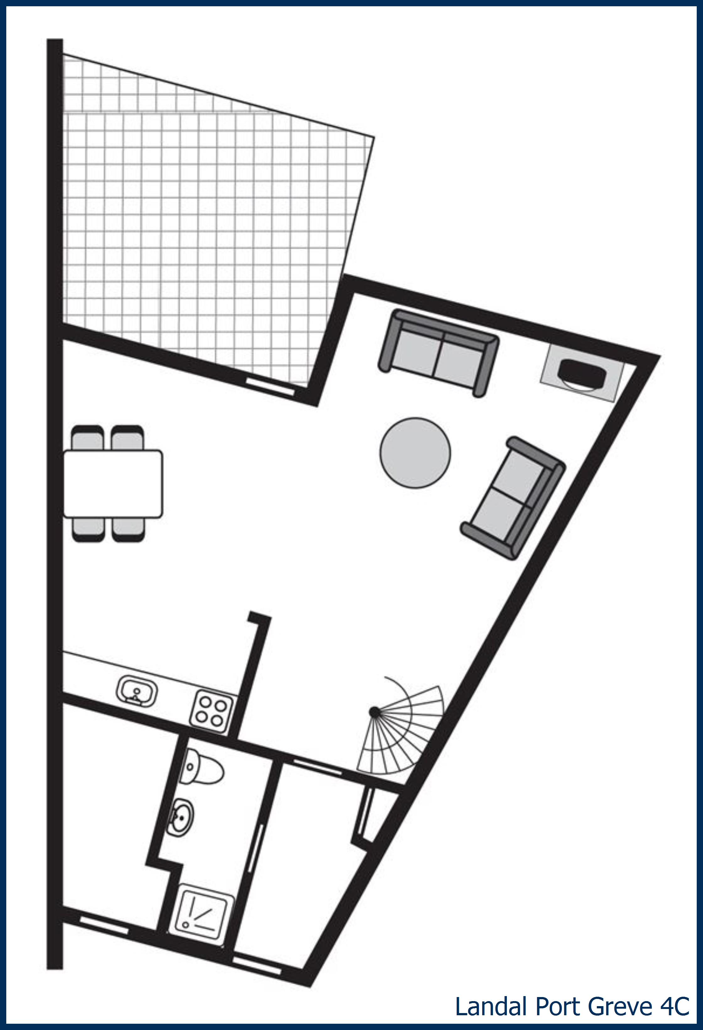 Bungalow 4C à Port Greve