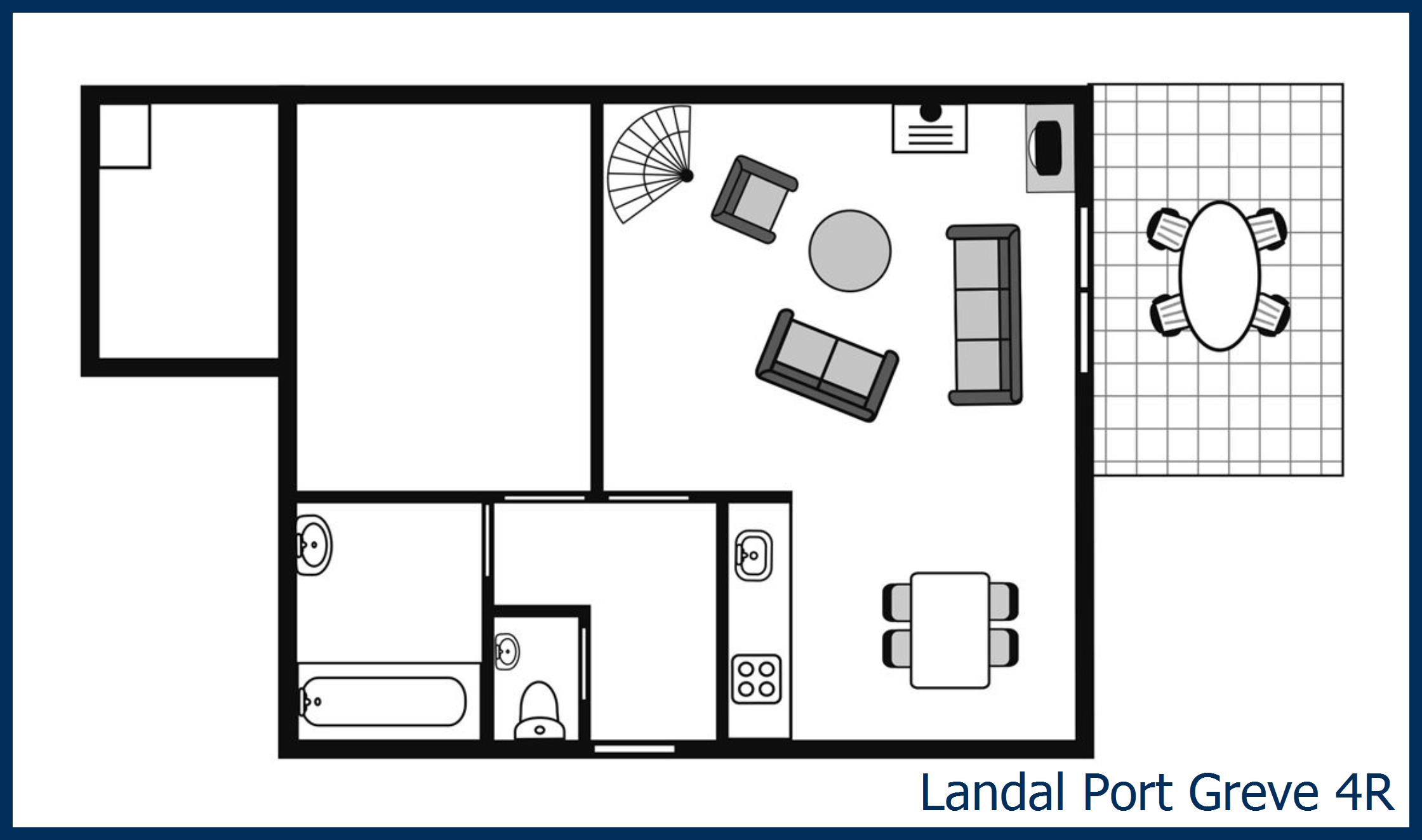 Bungalow 4R à Port Greve