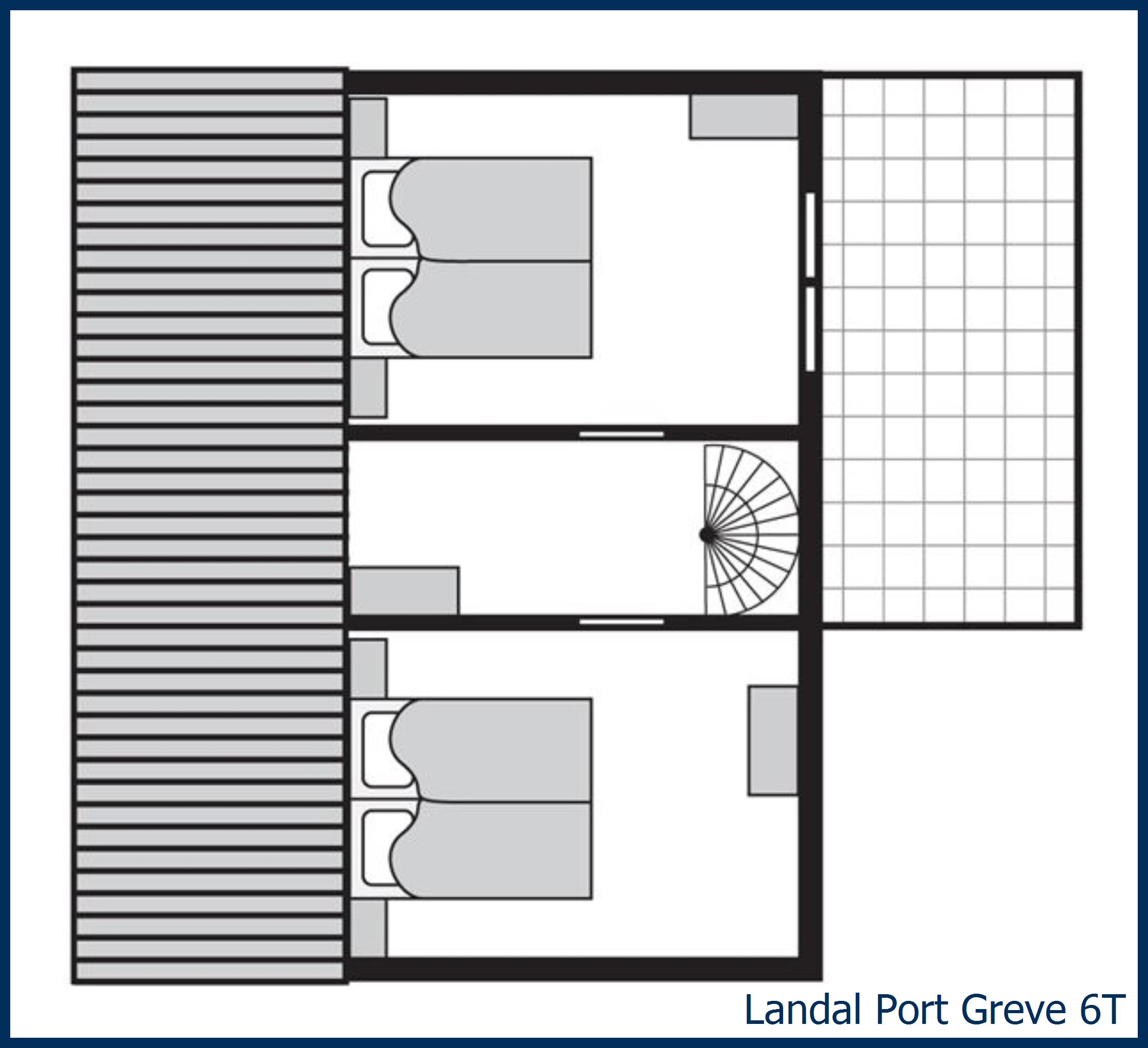 Bungalow 6T à Port Greve