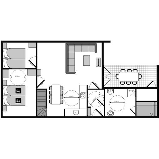 Bungalow 8CT à Port Greve