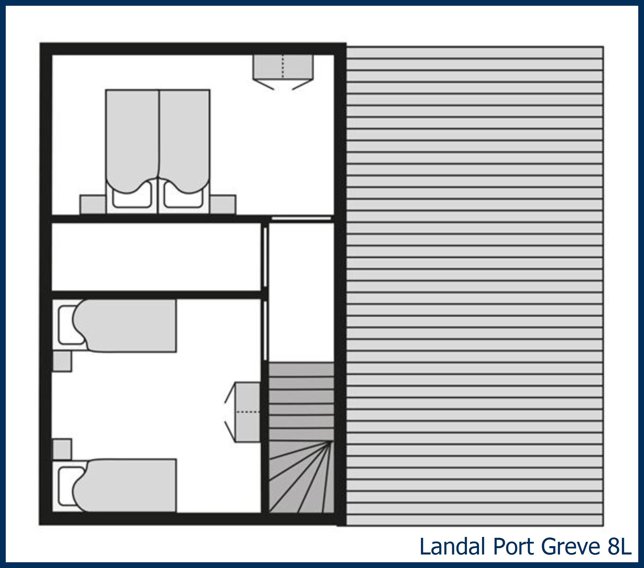 Bungalow 8L à Port Greve